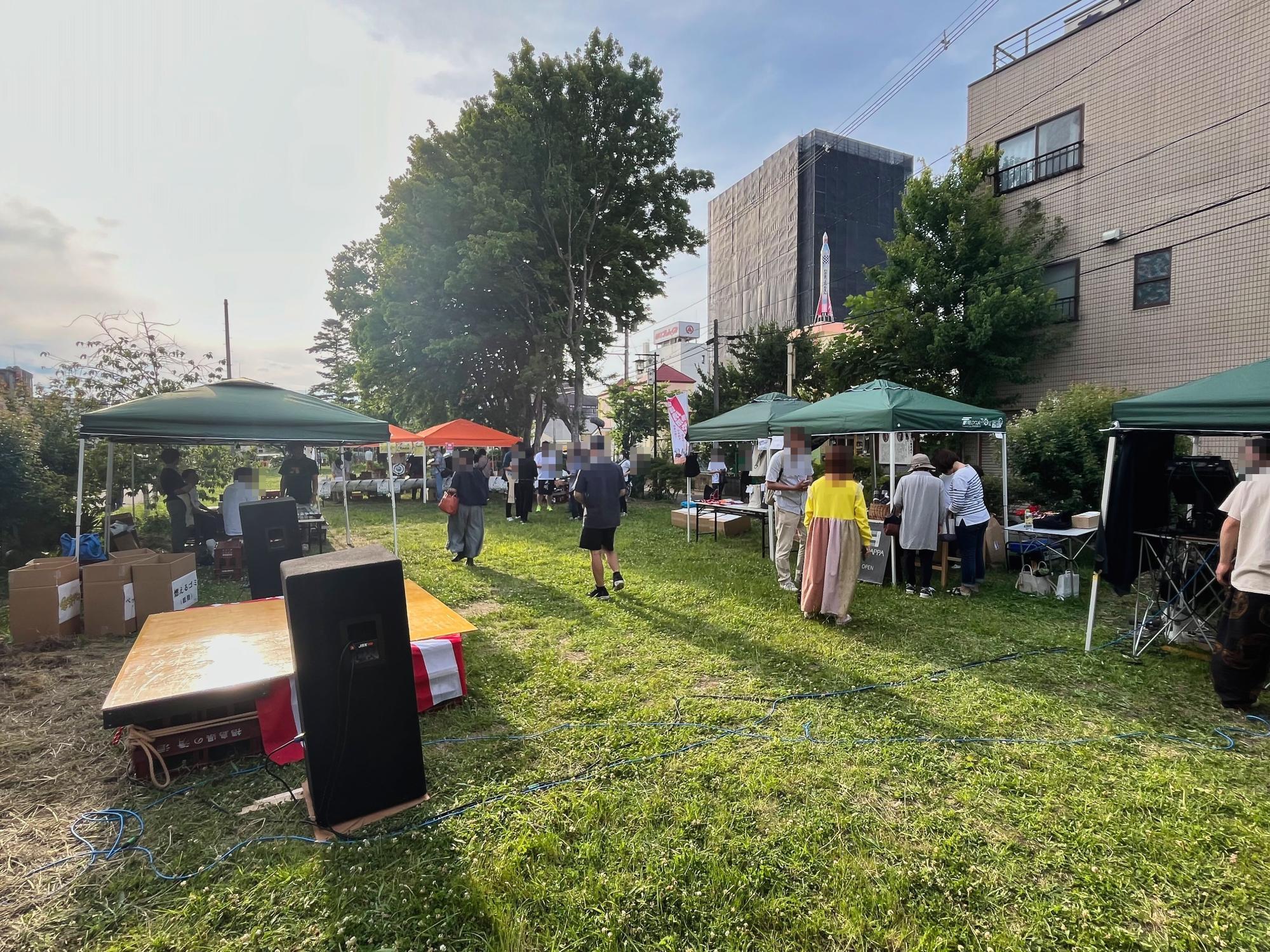 2024年の様子 会津清酒弾丸ツアー 本部 抽選会場