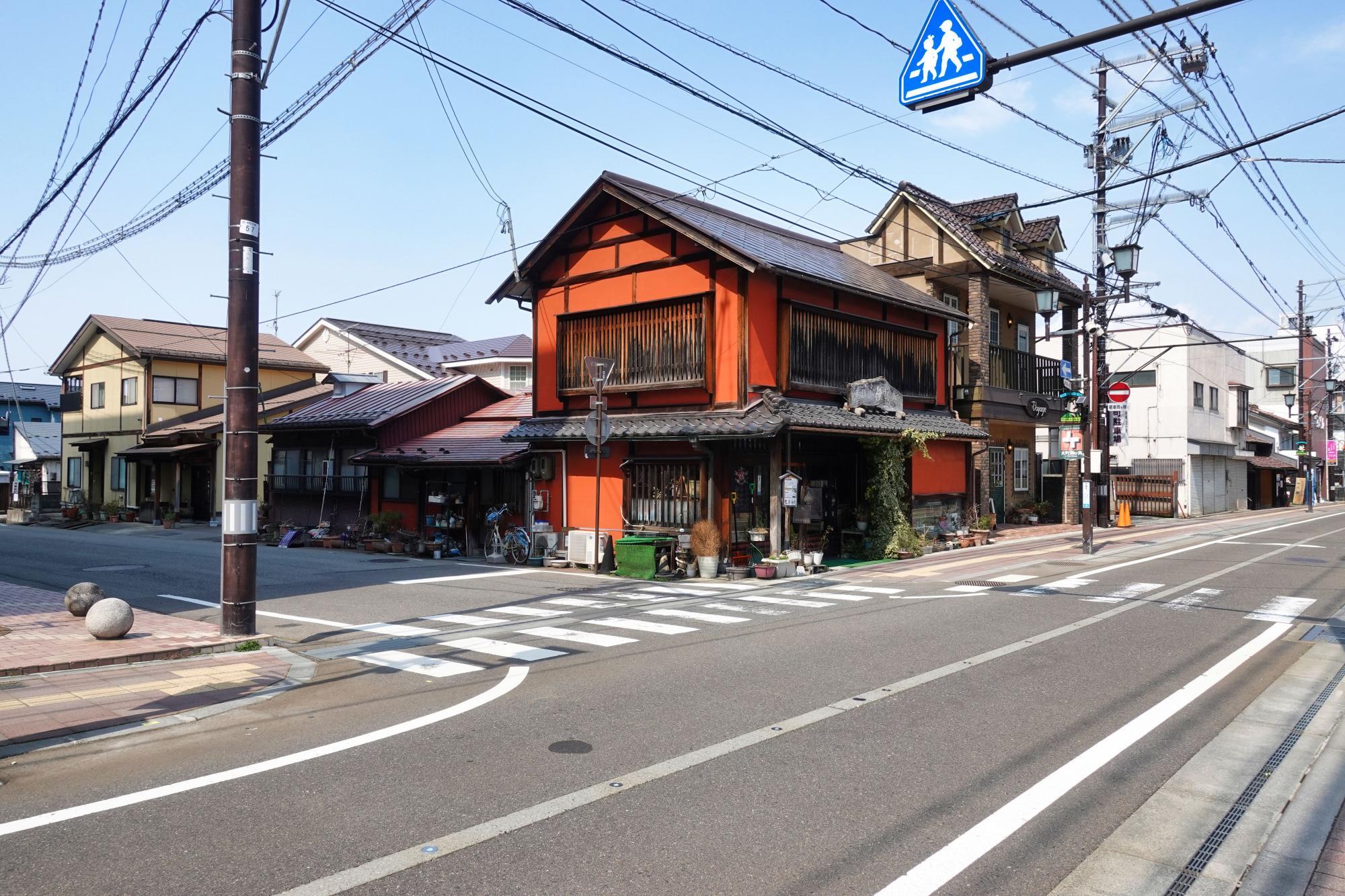 伊勢屋製菓 外観 会津若松市 福島県