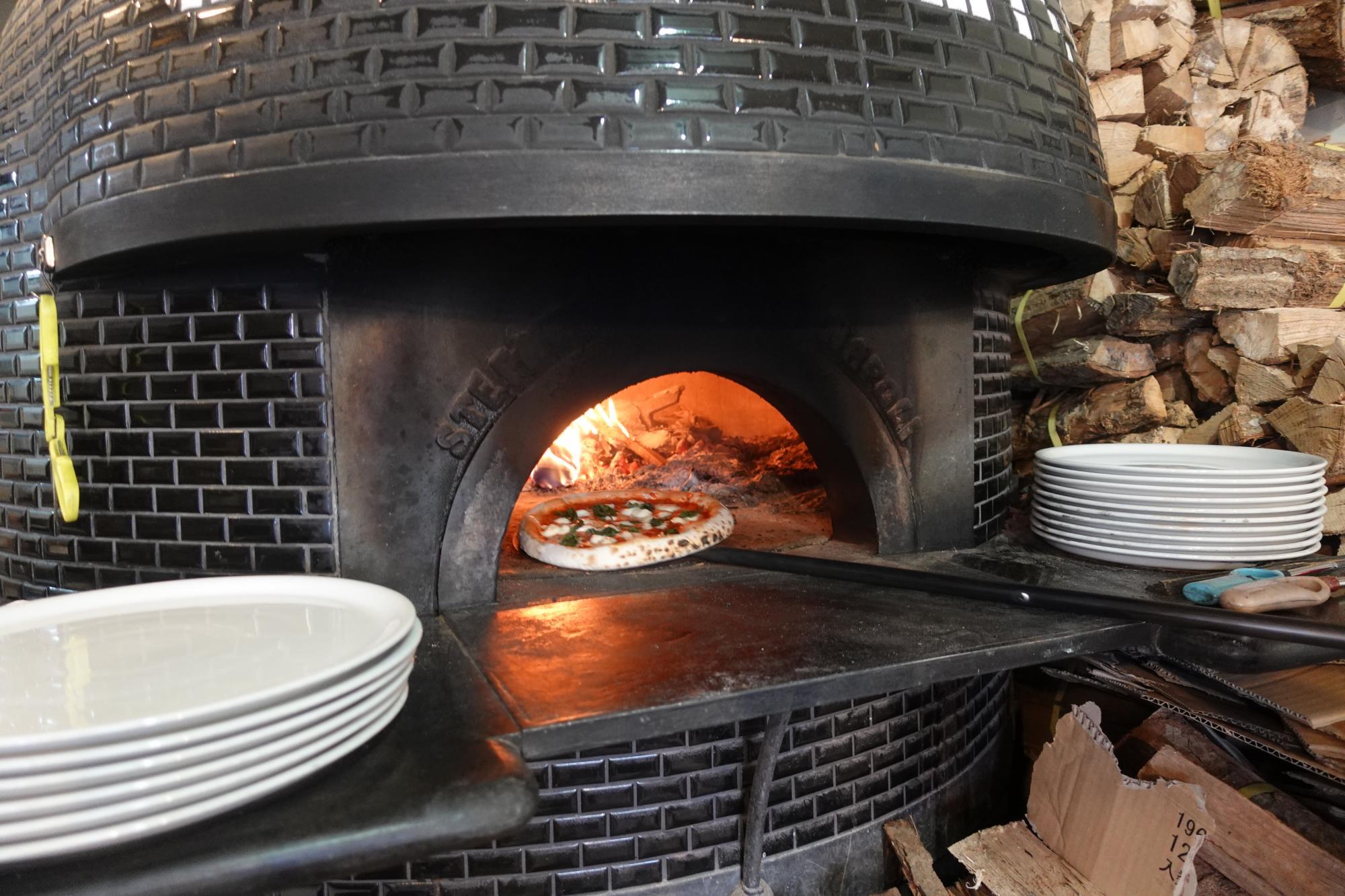 ダ チーロ ピザ窯