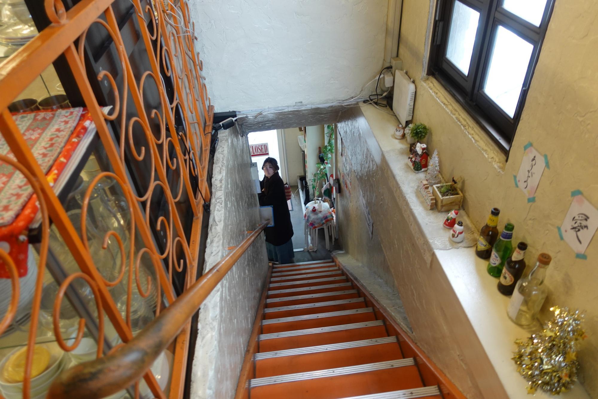 ダ チーロ 階段