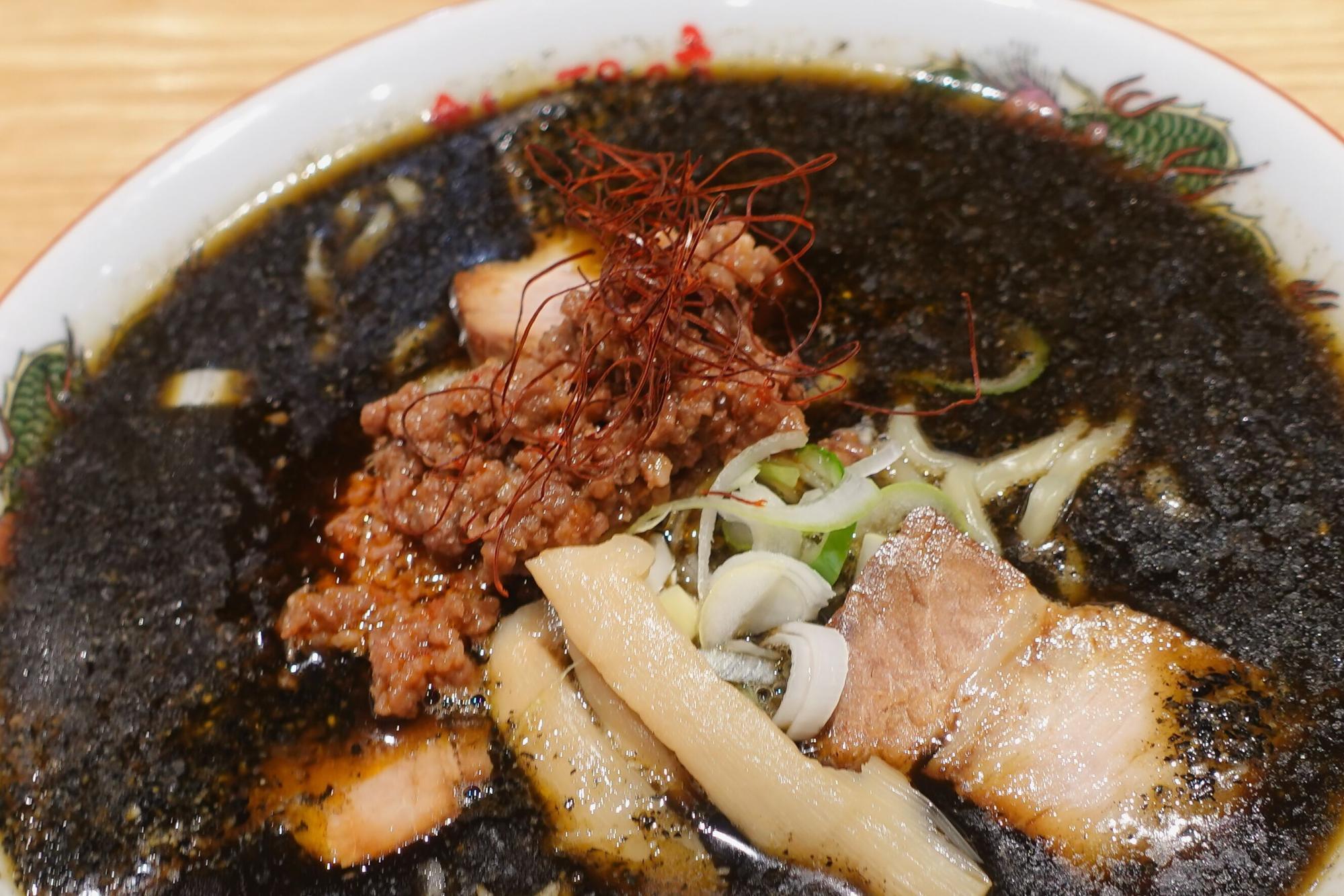 たんぽぽ亭 黒ラーメン