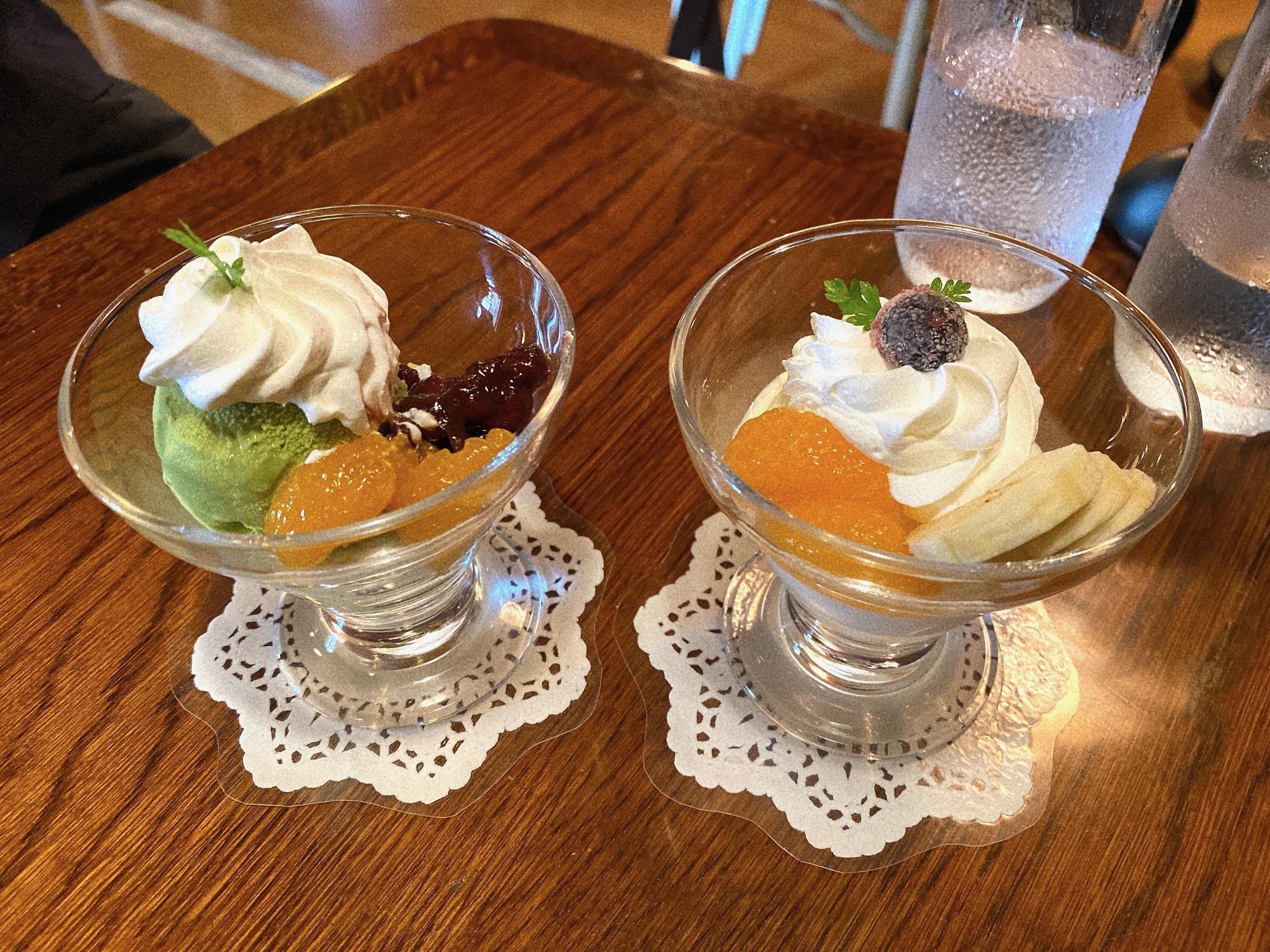 珈琲館 蔵 ミニパフェ
