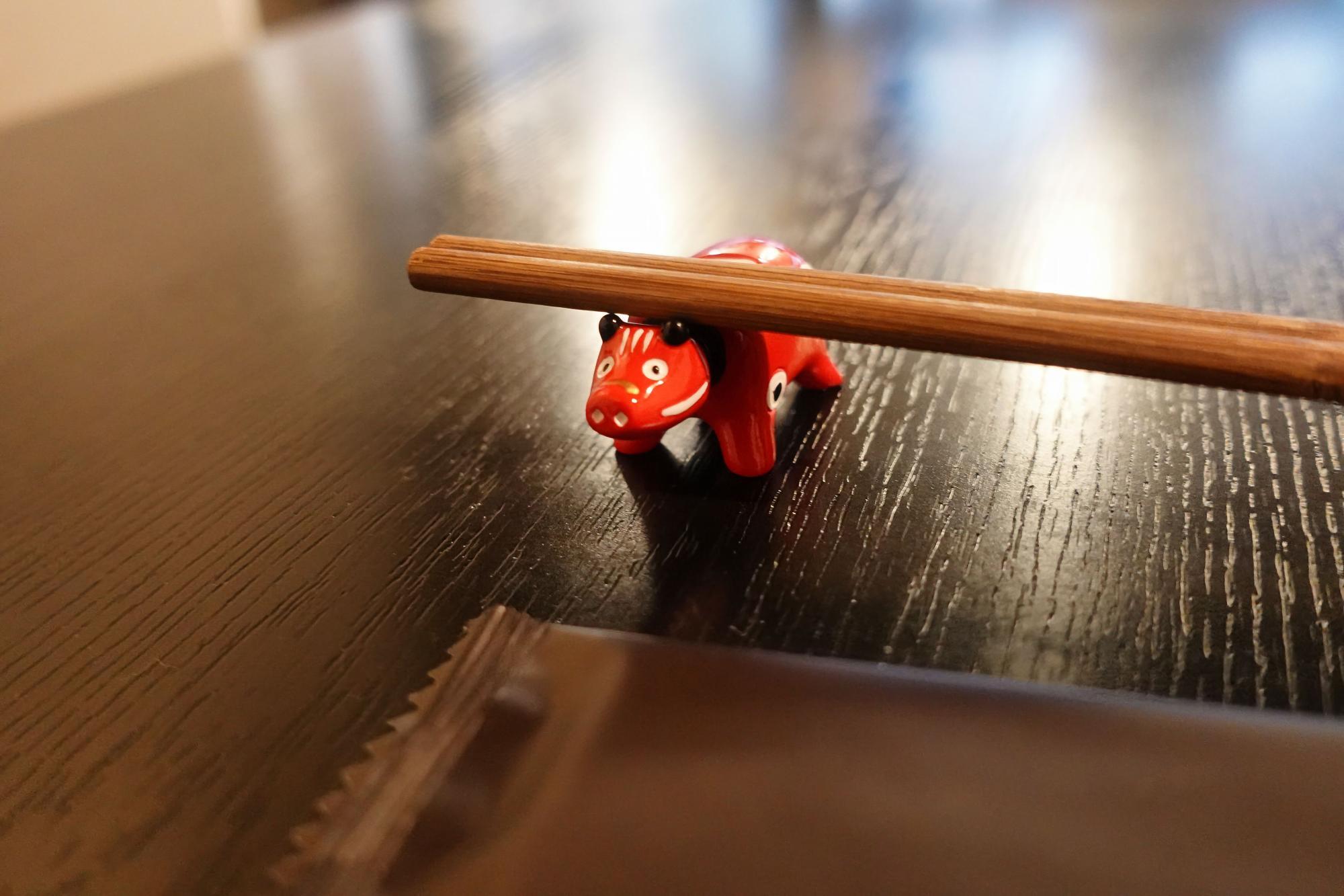 小松島 赤べこの箸置き