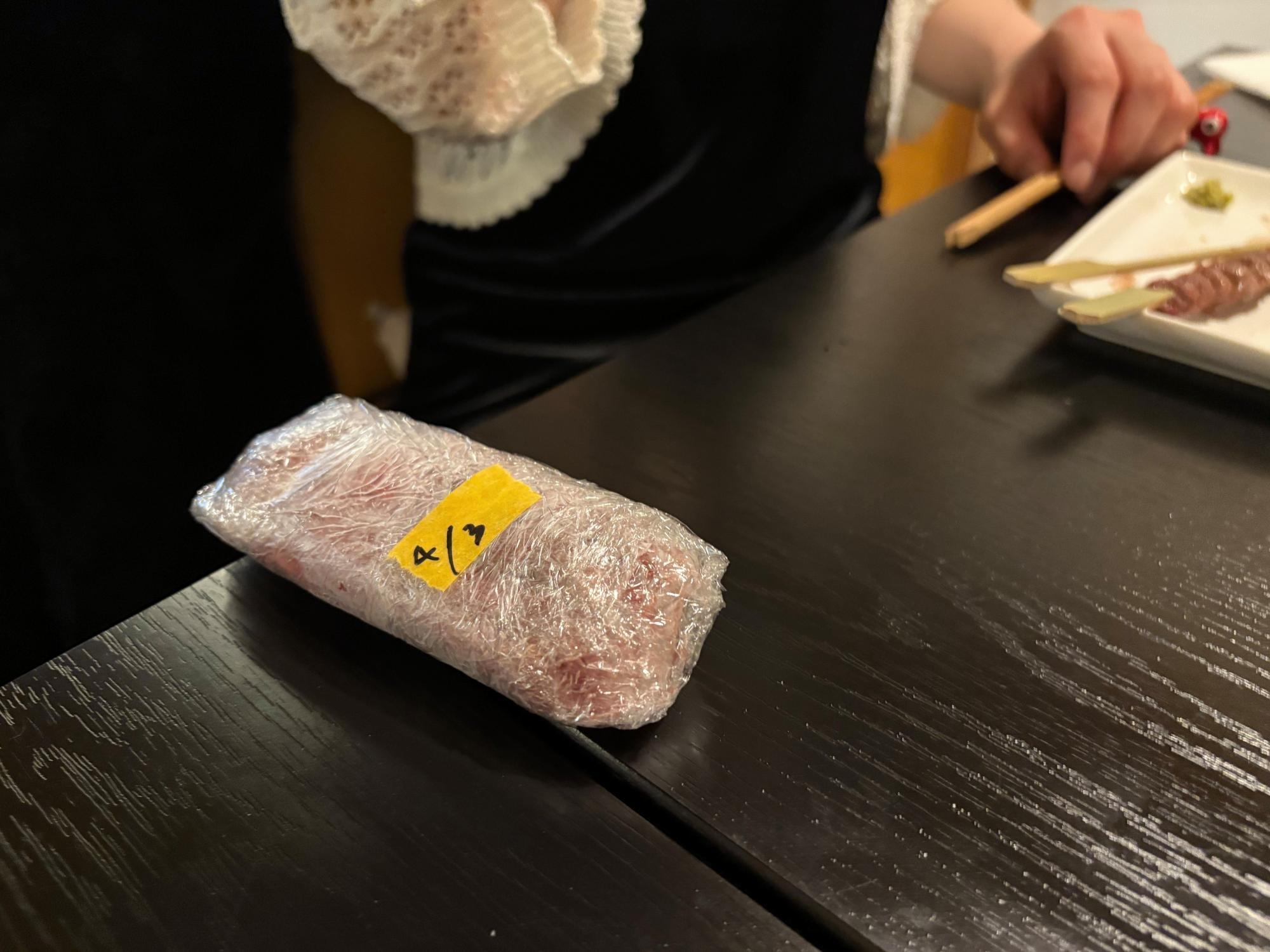 小松島 店長おまかせコース 牛たんゲタ(タン下)