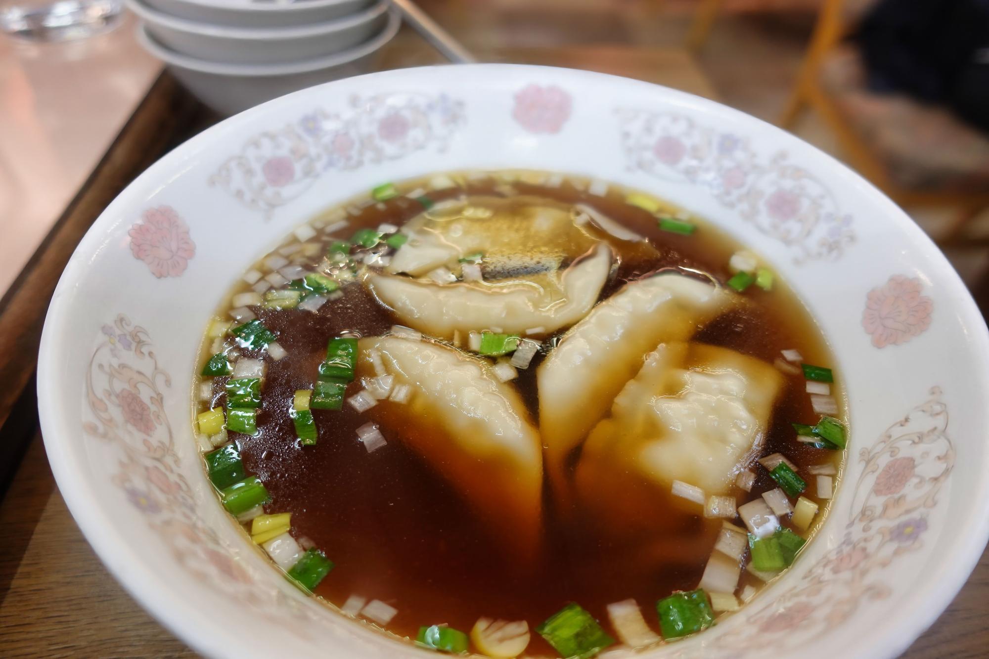 会津 黄鶴楼（こうかくろう）スープ餃子