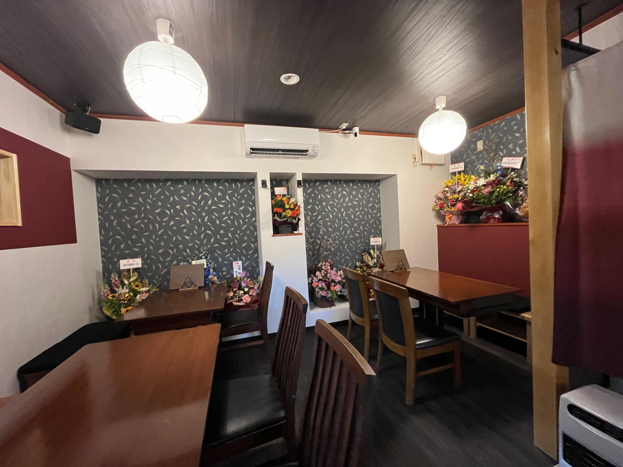 旬なご飯 有頂天 店内