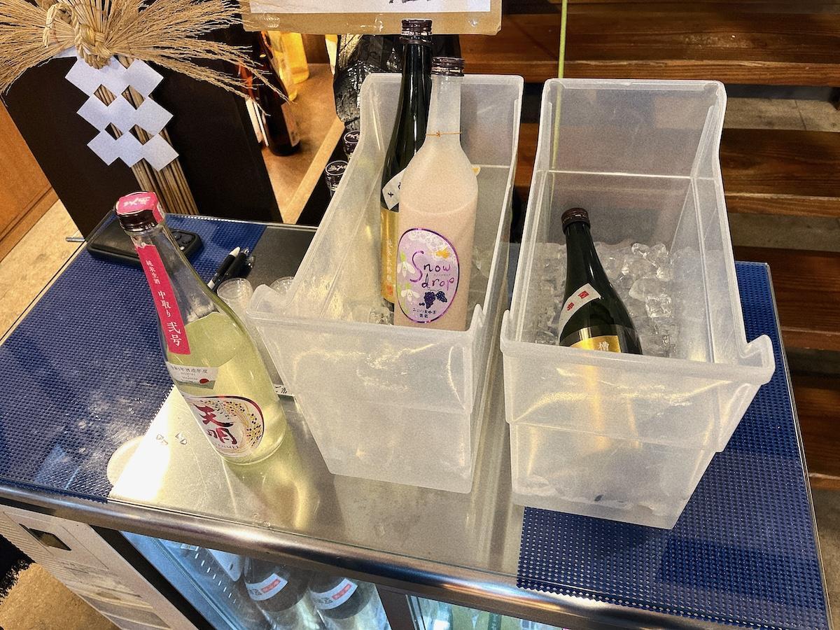 會津酒楽館 渡辺宗太商店 曙酒造 試飲販売