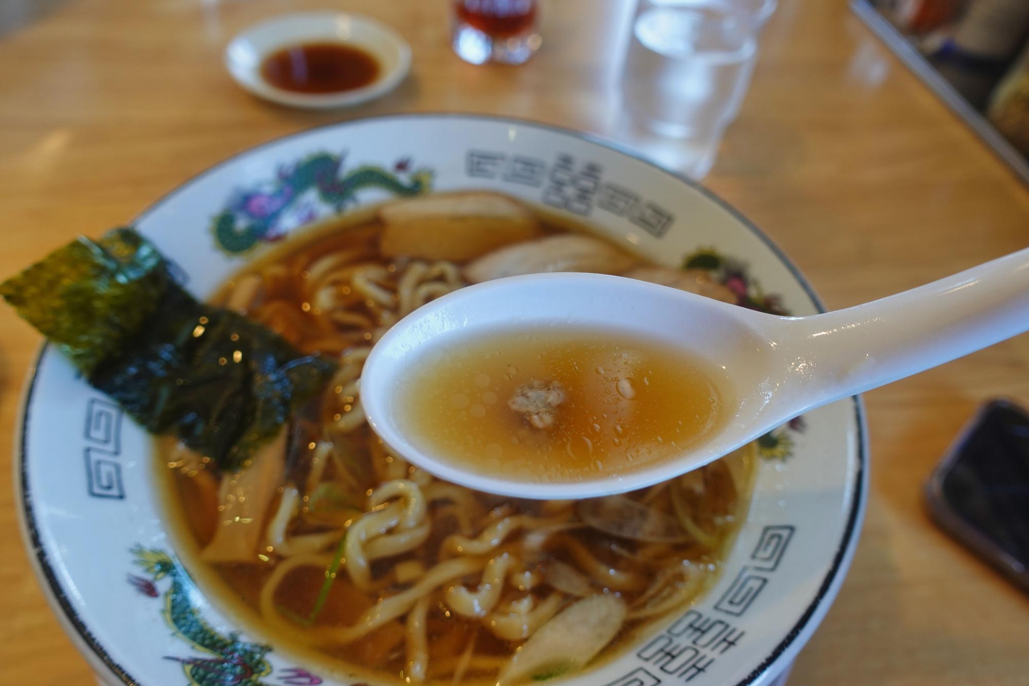 麵処 空山 空（醤油ラーメン）