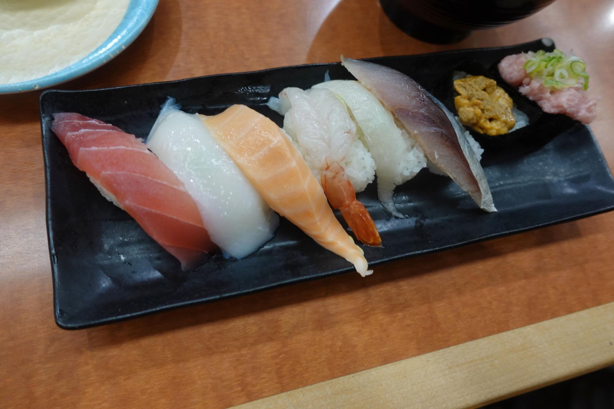 回転寿司 与三郎北海道　夜ランチ Bセット