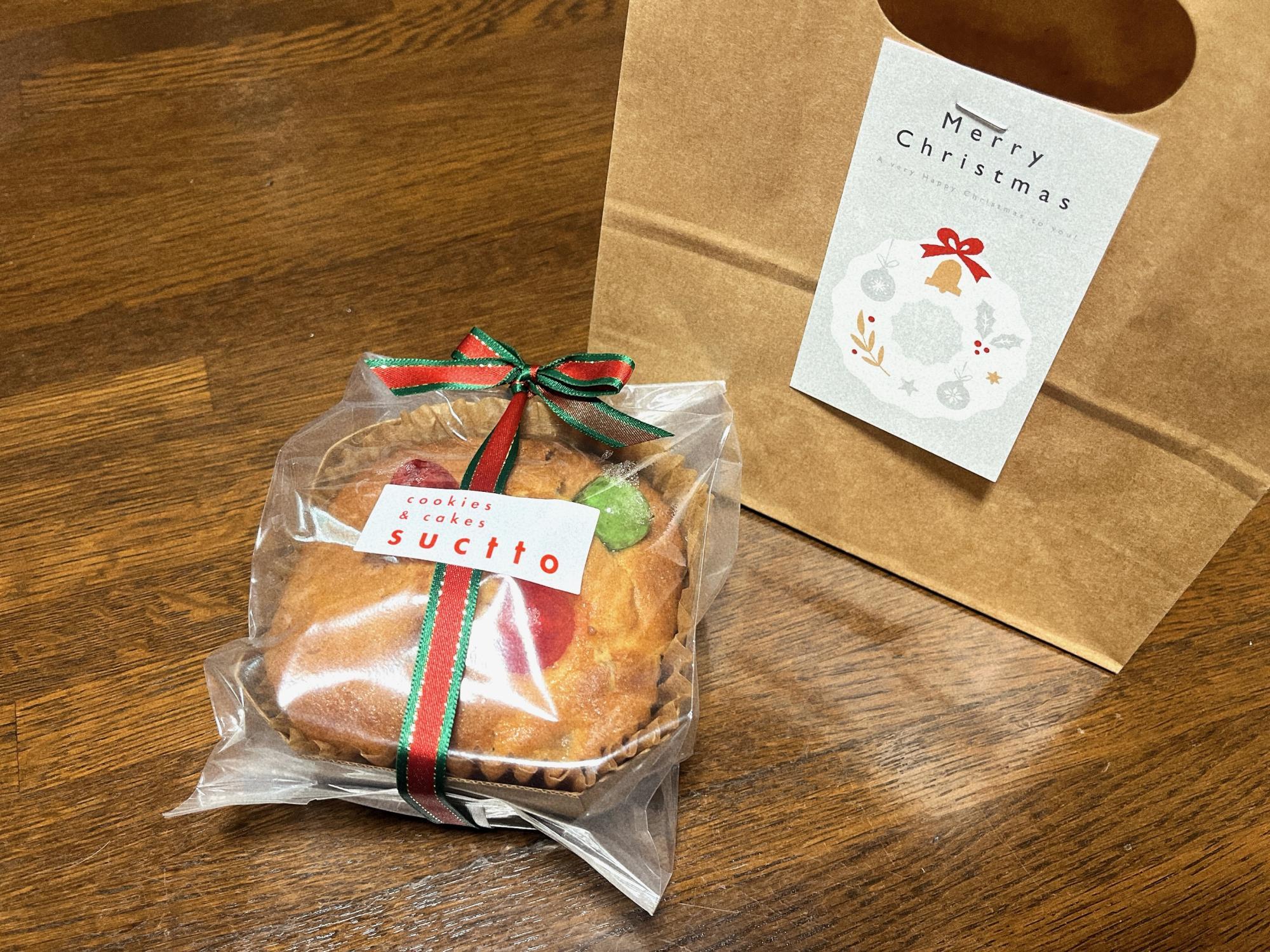 cookies&cakes suctto/サクット  クリスマスフルーツケーキ
