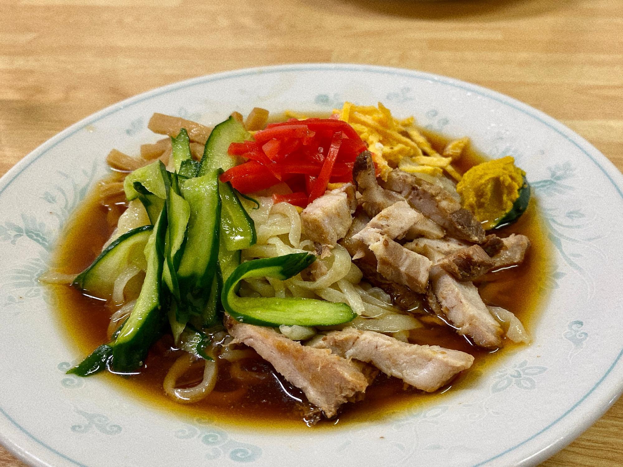 いさみ 食堂 冷やし中華 会津若松市