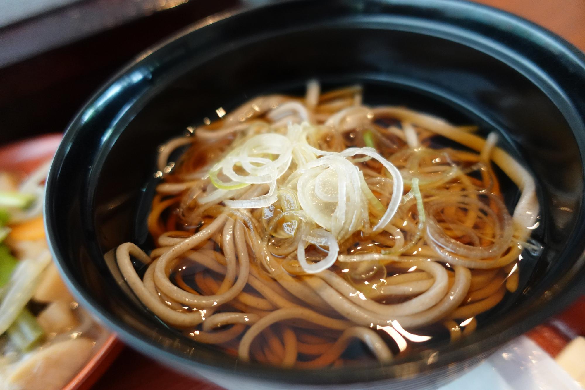 御食事処 九曜亭 (会津武家屋敷) 会津三昧膳 蕎麦