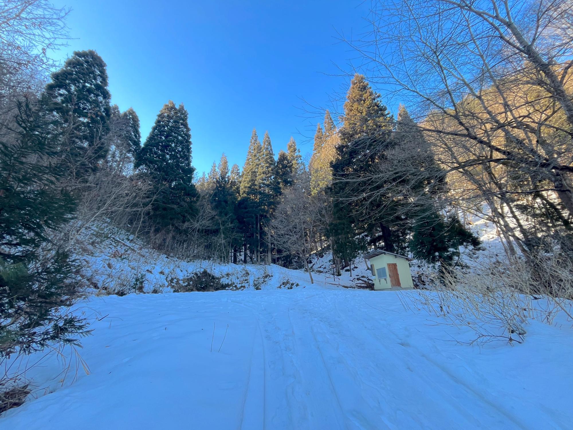 左下り観音堂 最終駐車場