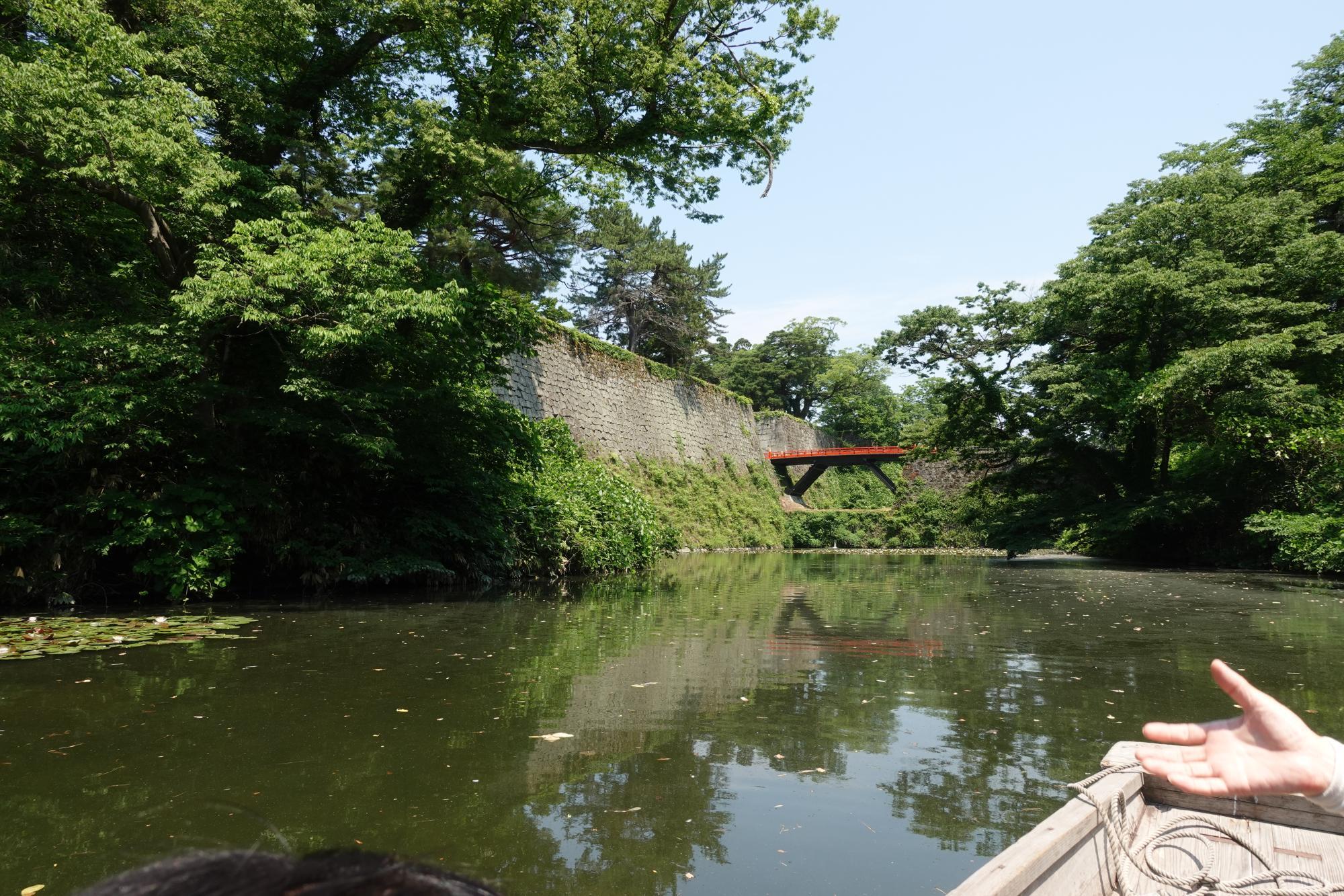 鶴ヶ城(若松城) 和船体験