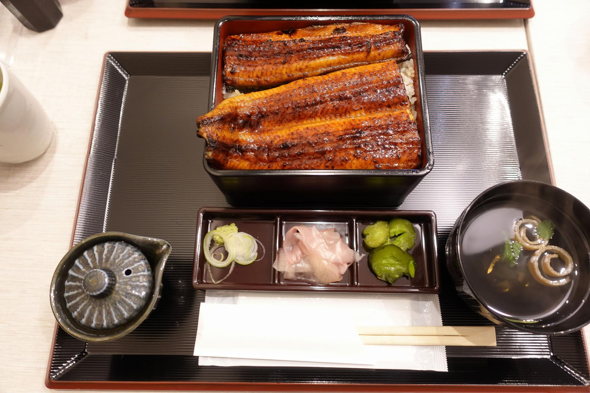 鰻の成瀬 会津若松店 うな重 上 竹 大盛り