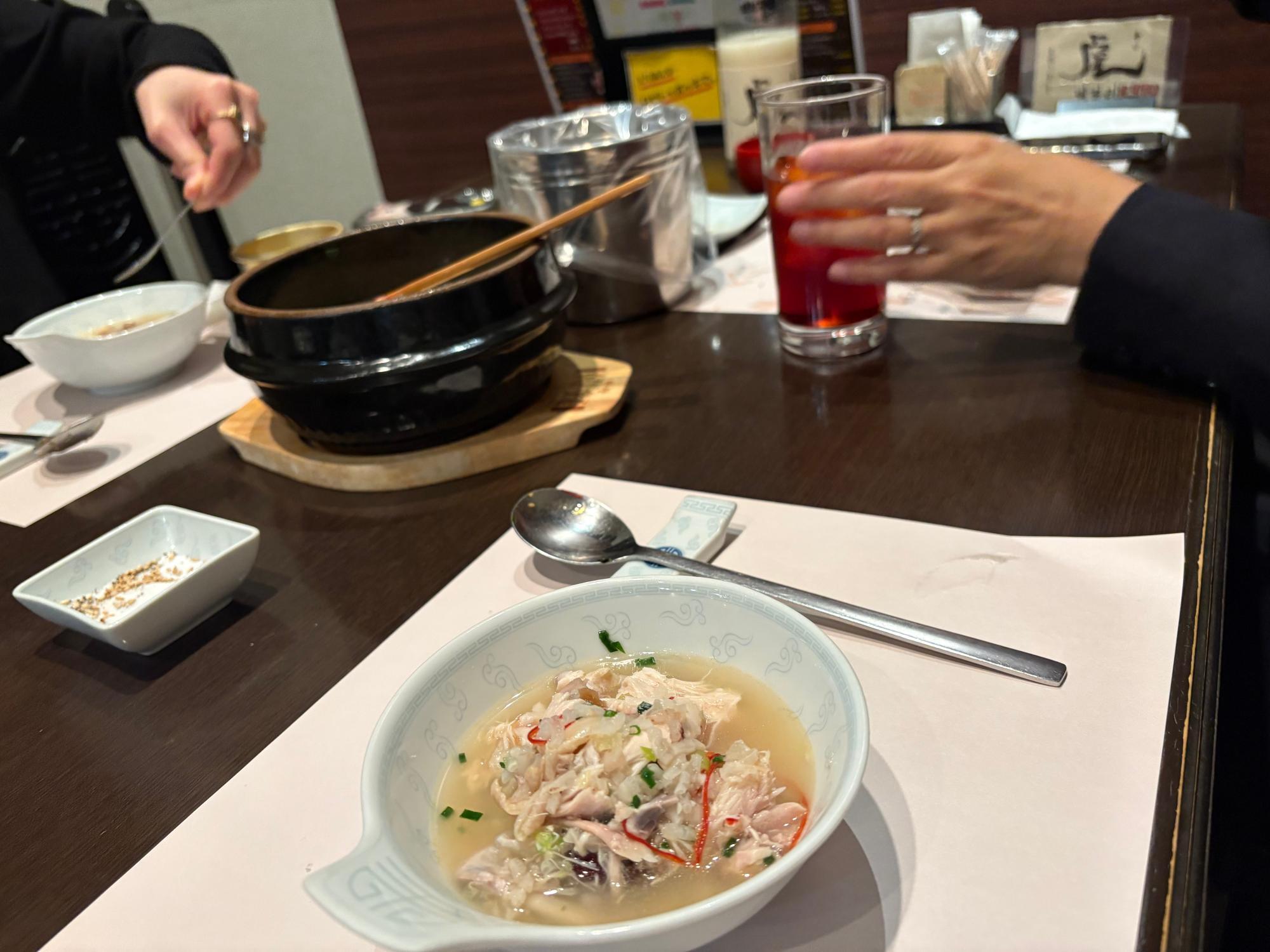 花郎亭 事前予約 参鶏湯/サムゲタン