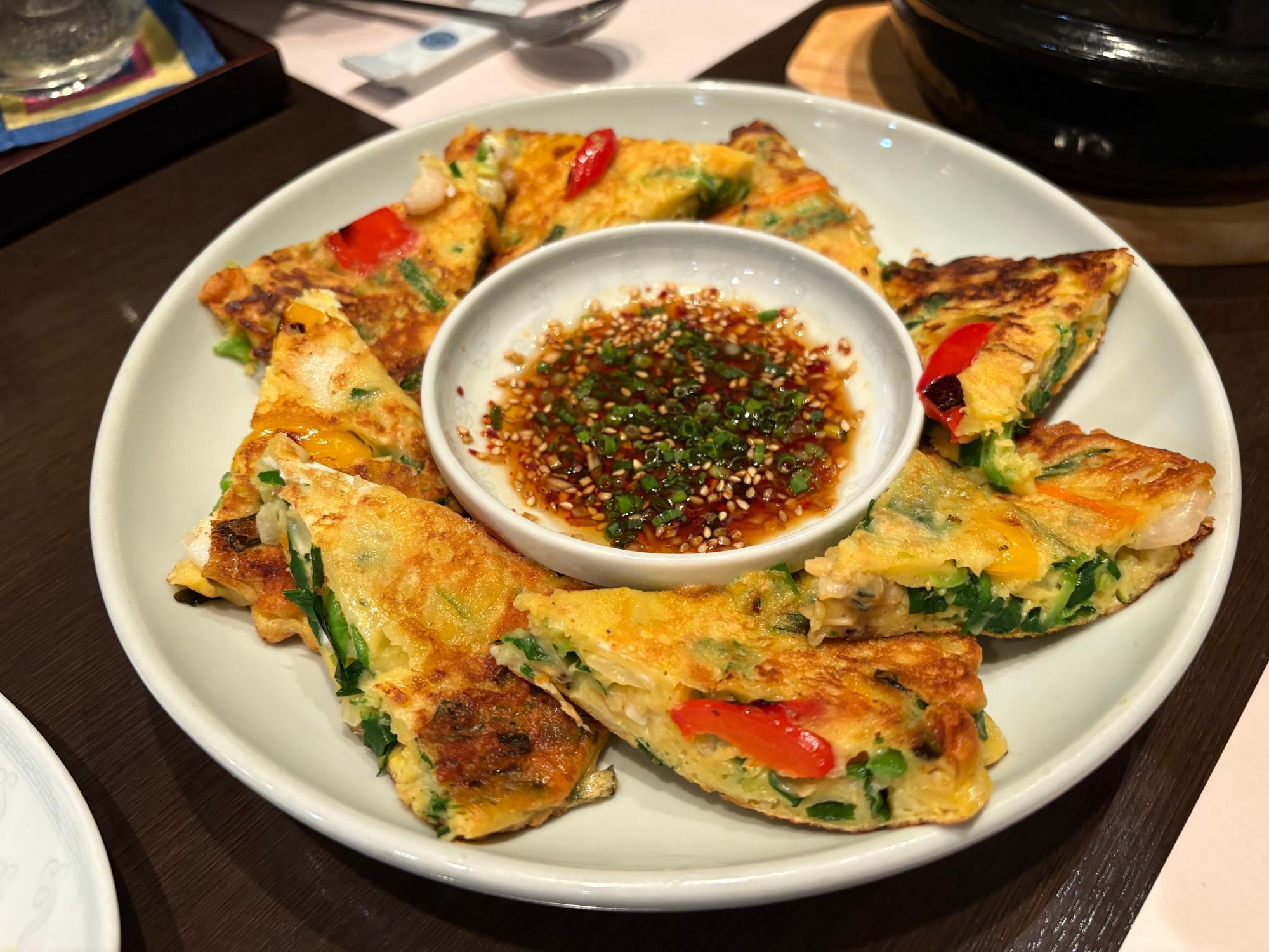 花郎亭 海鮮チジミ