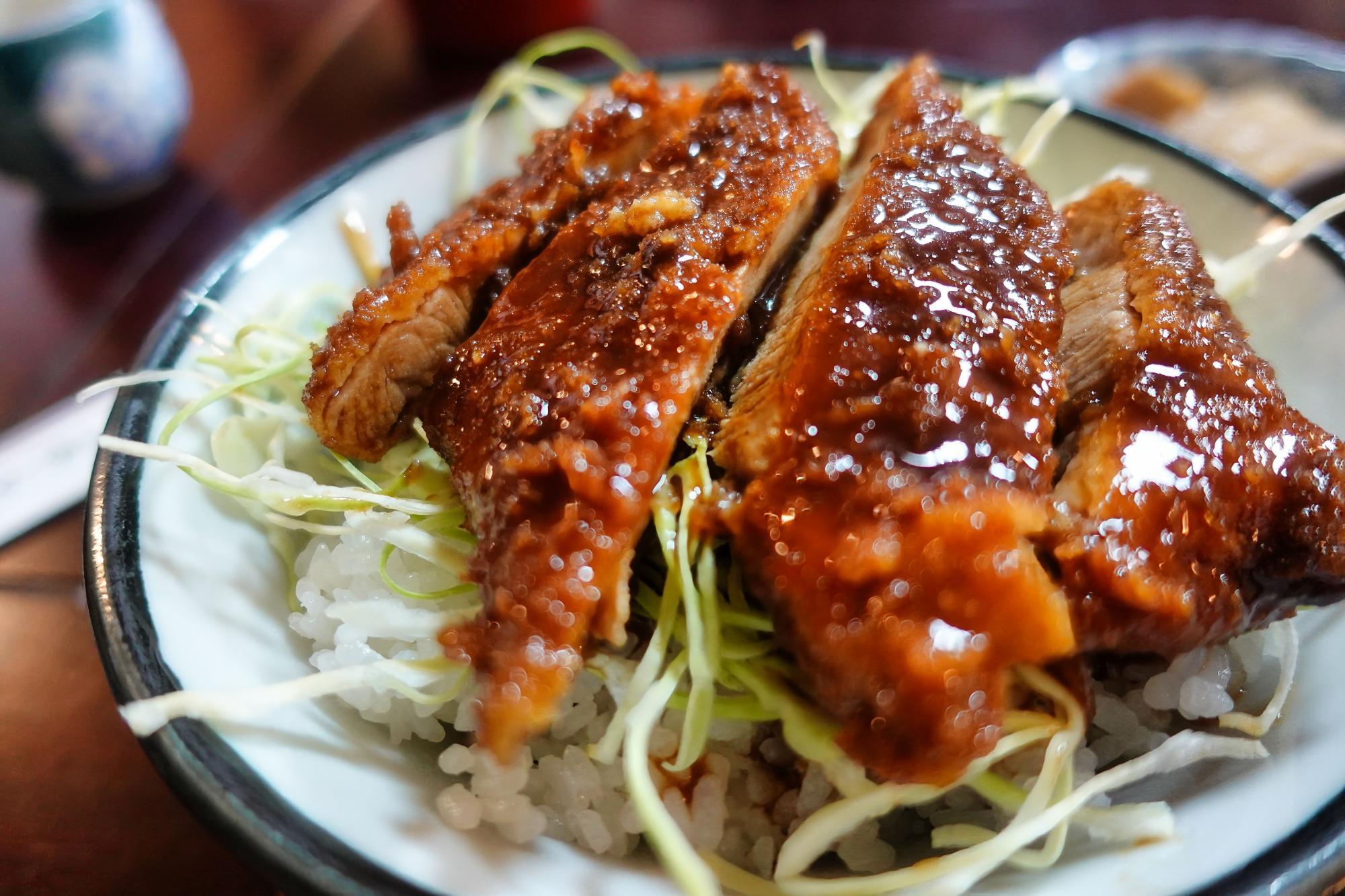 山都 そば処 萬長 (まんちょう) ソースカツ丼