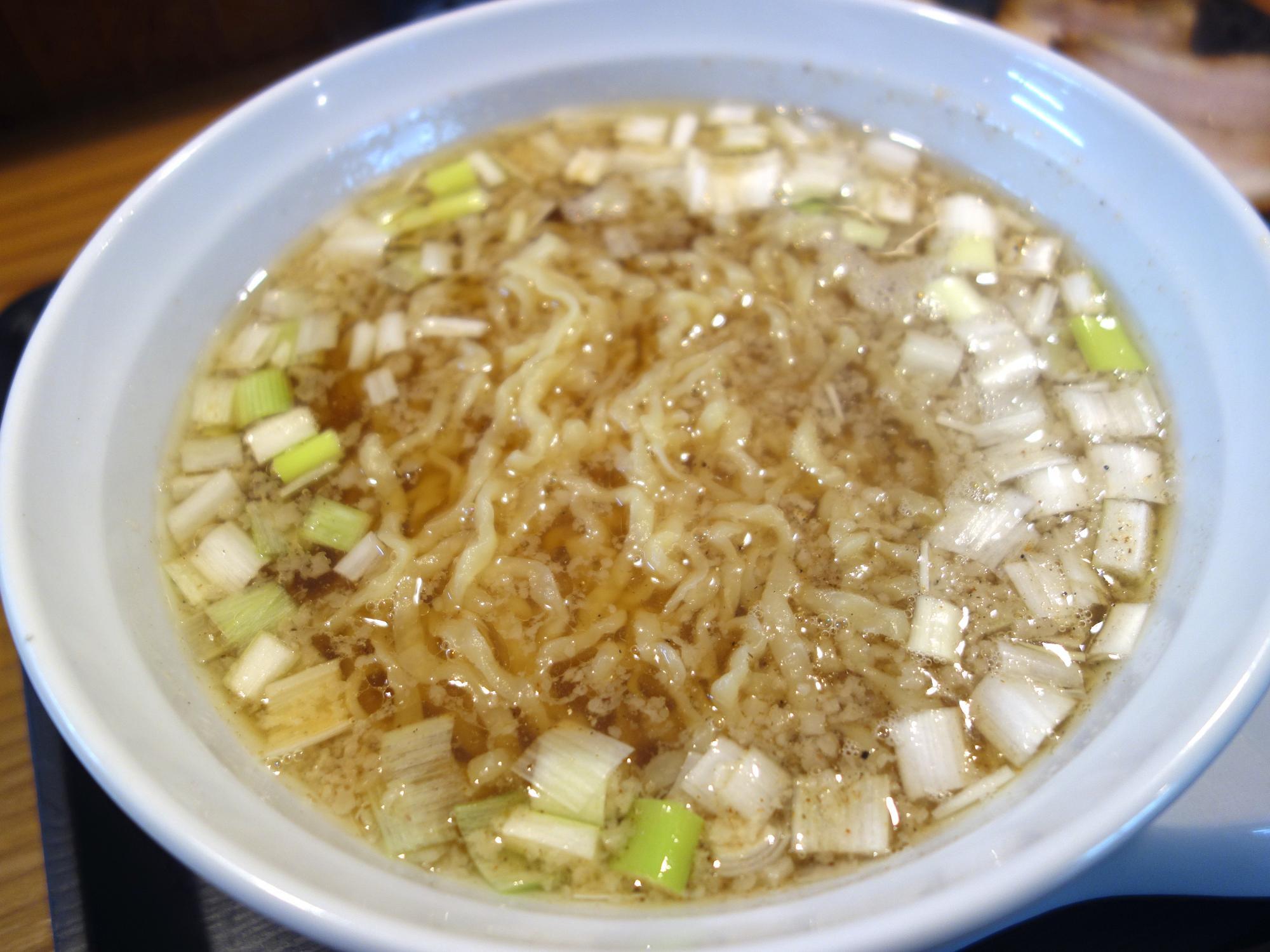 中華そば ふたぼし かけそば 醤油 コッテリ