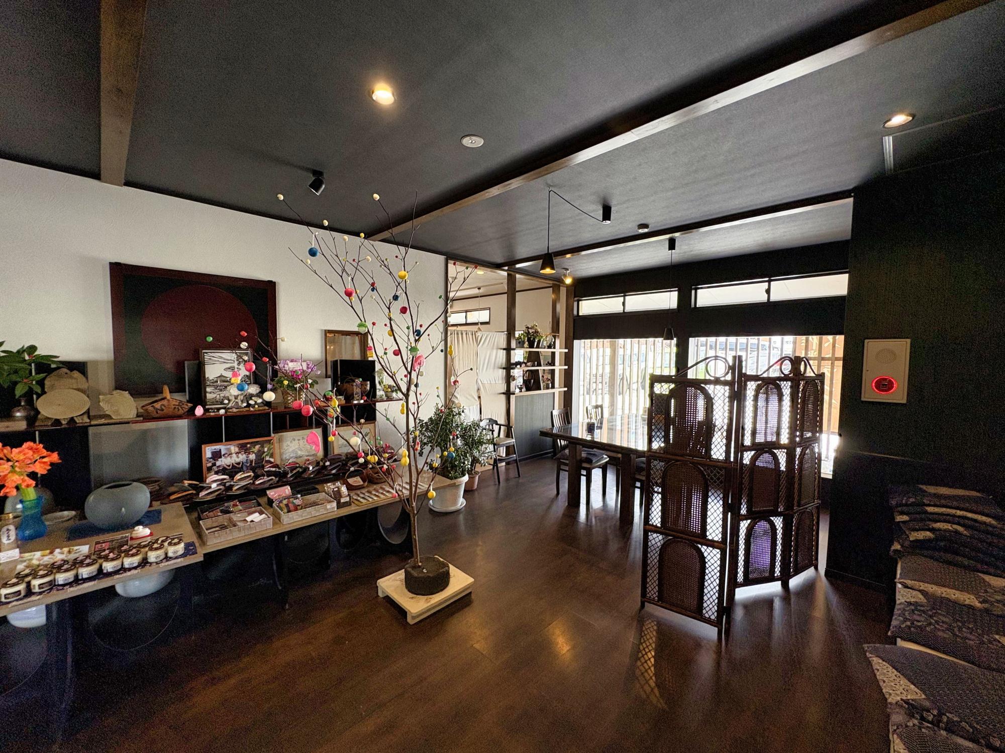 美蕎旬菜 三城 店舗 店内