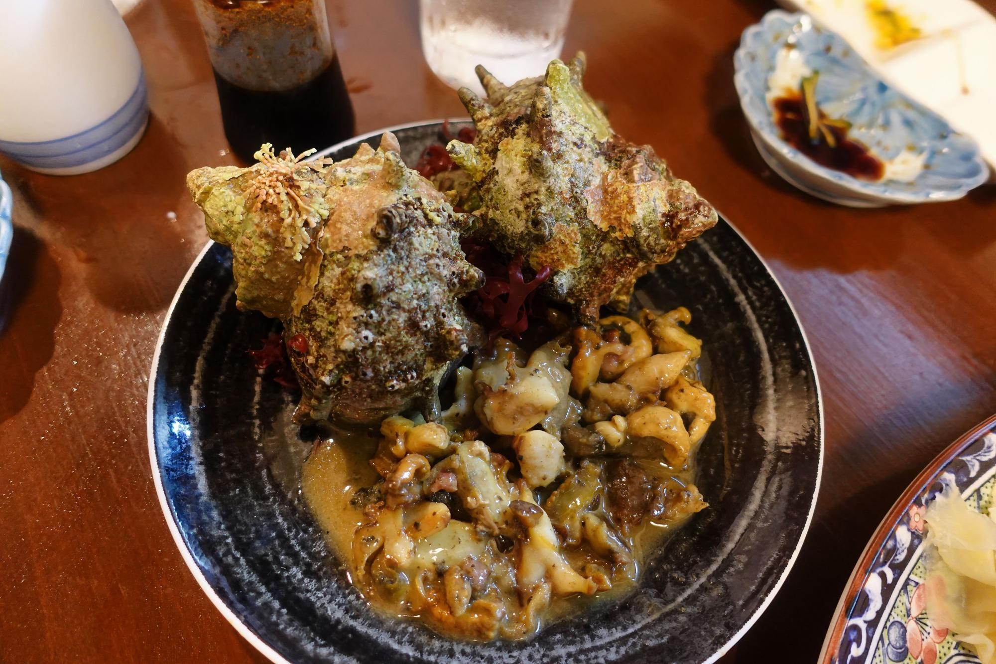 有頂天(うちょうてん) 栄螺のバター焼き