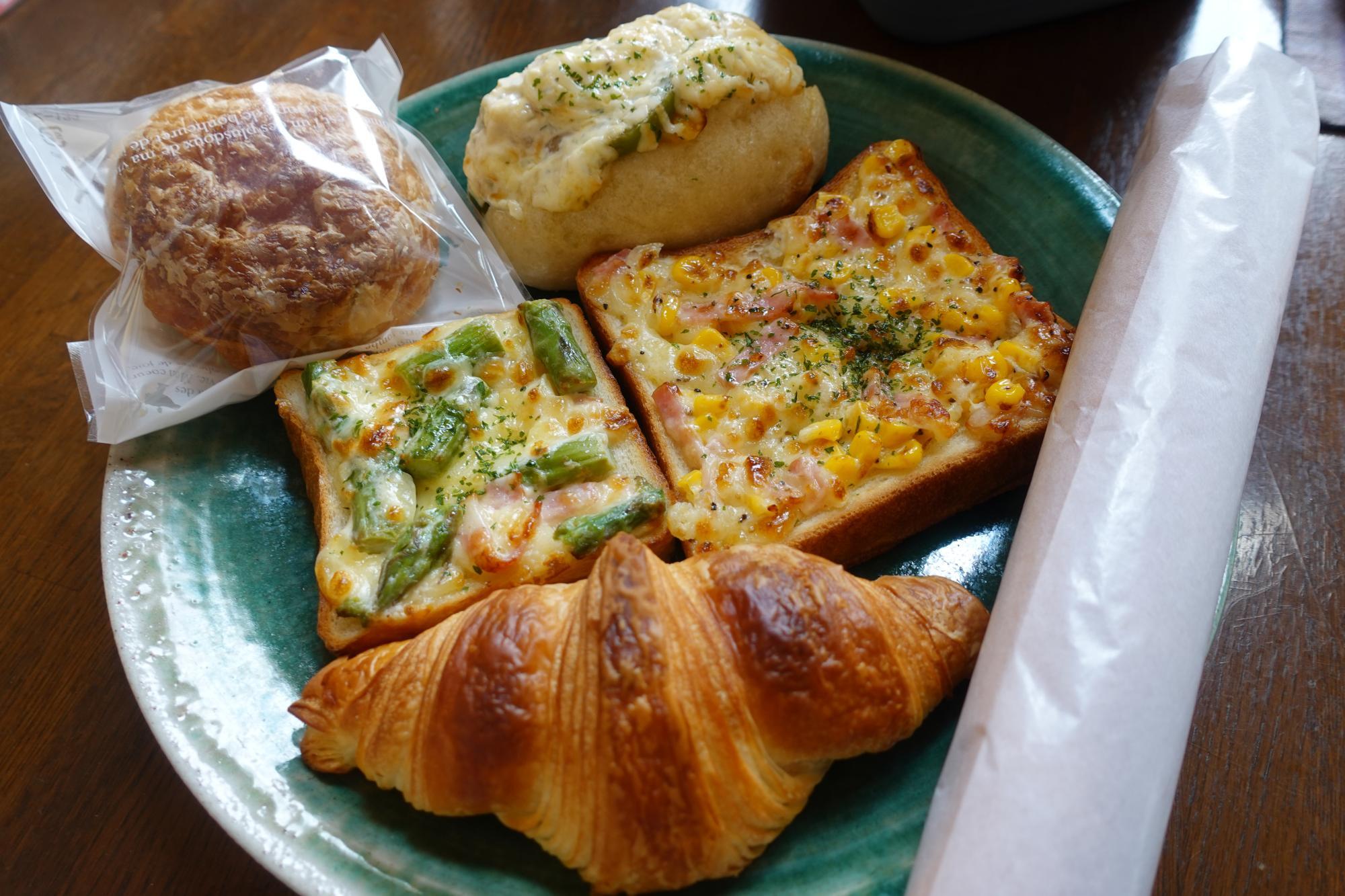 りんどん 購入パン ランチ