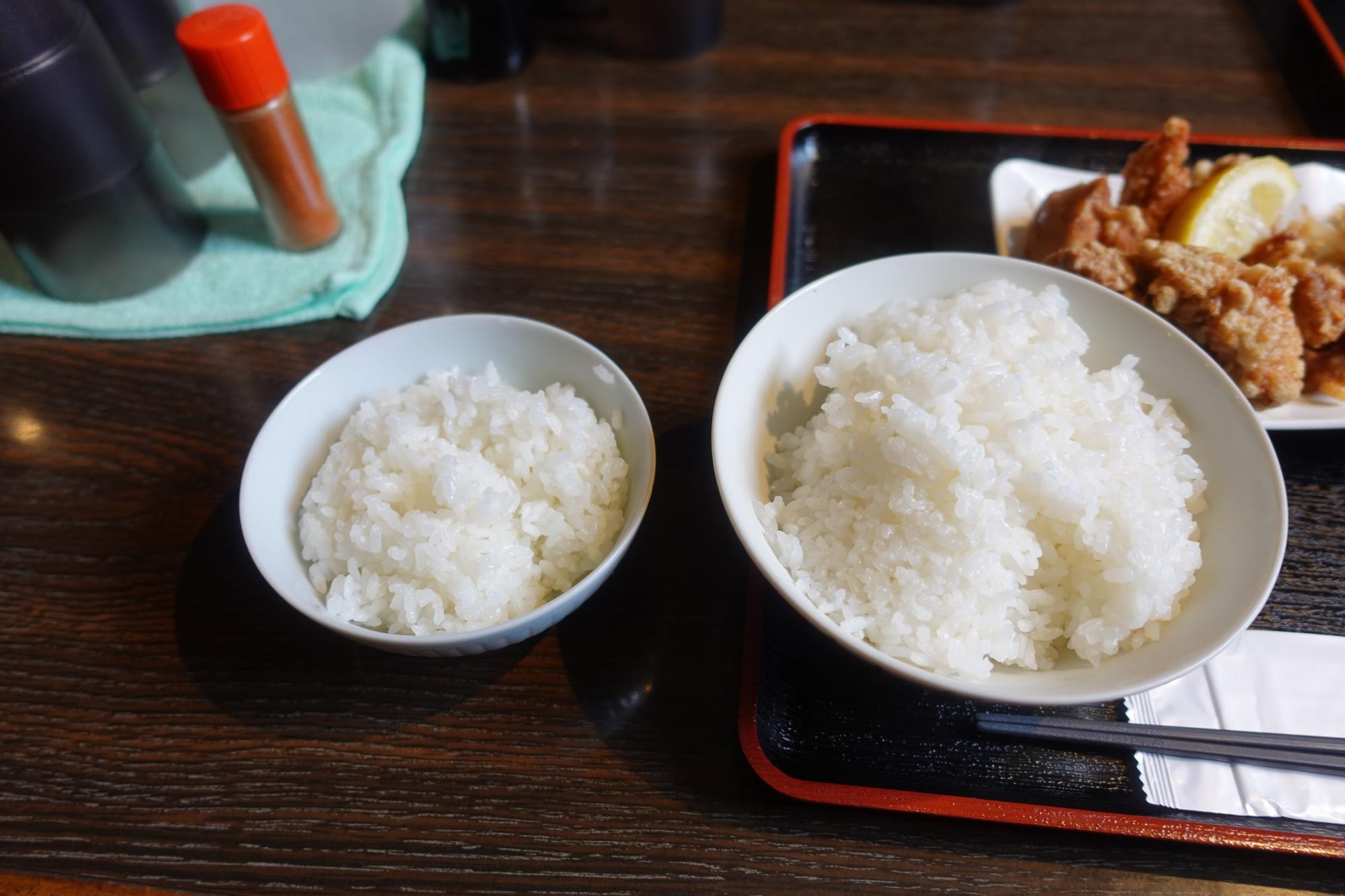 ごはんや華奈/はな 選べるご飯の量