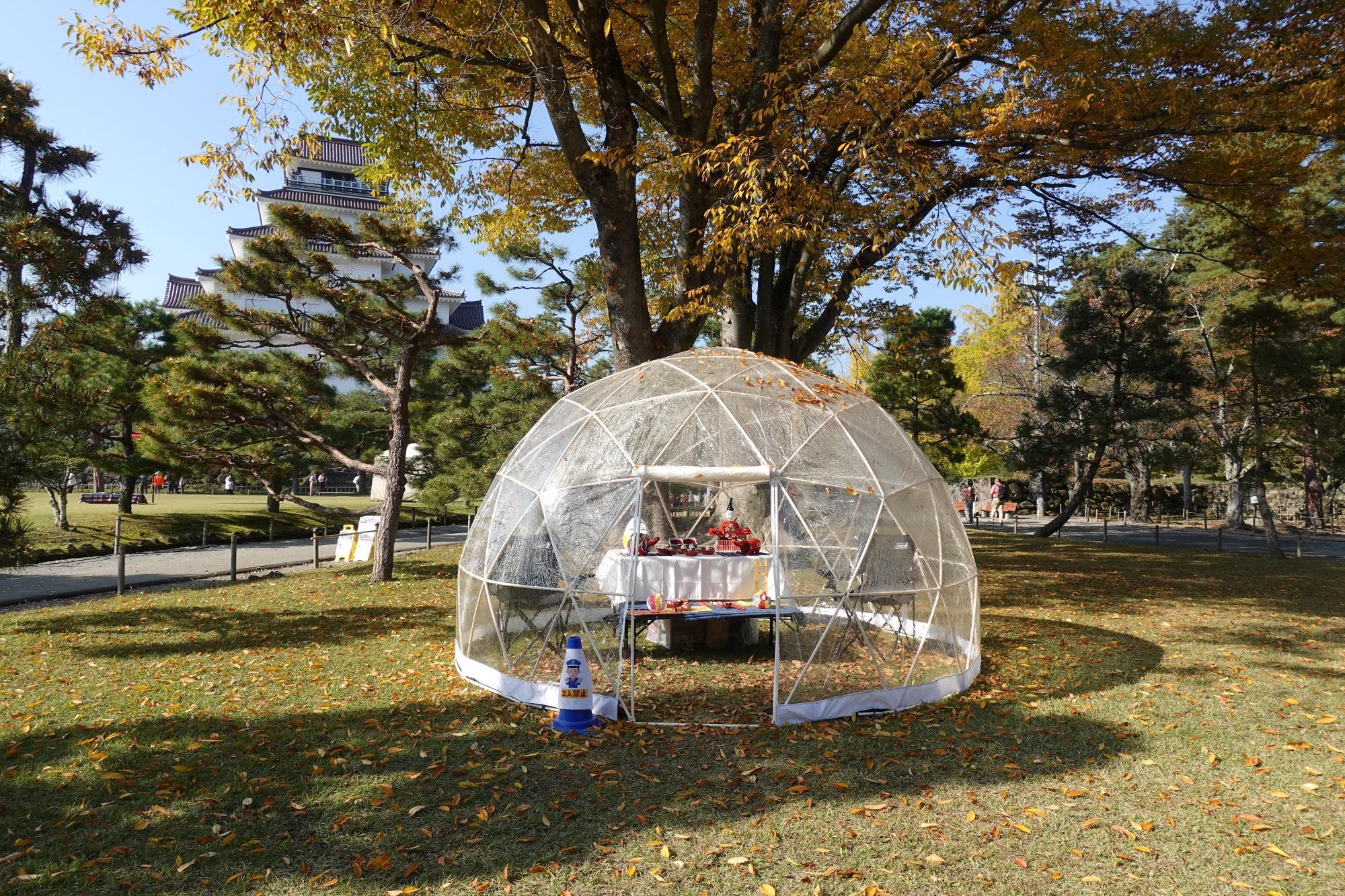 鶴ヶ城(若松城) 対面所跡 奥御殿跡 会津酒パブ(AIZU SAKE PUB)