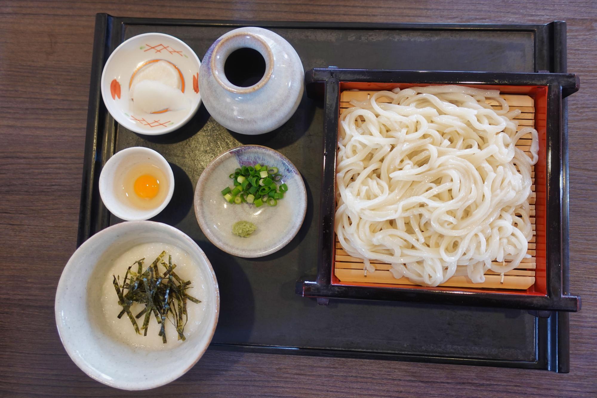 蕎麦蕎房 かみしろや とろろ うどん
