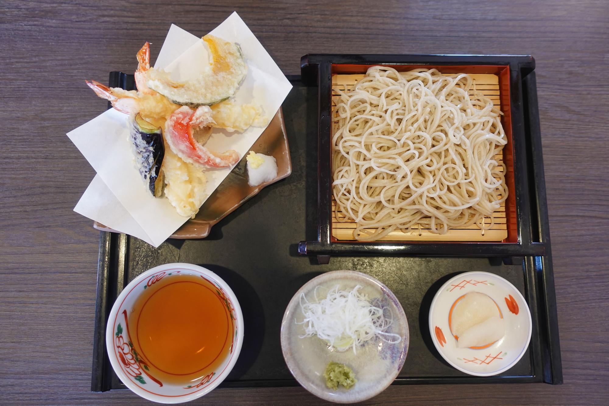 蕎麦蕎房 かみしろや 天ぷら蕎麦