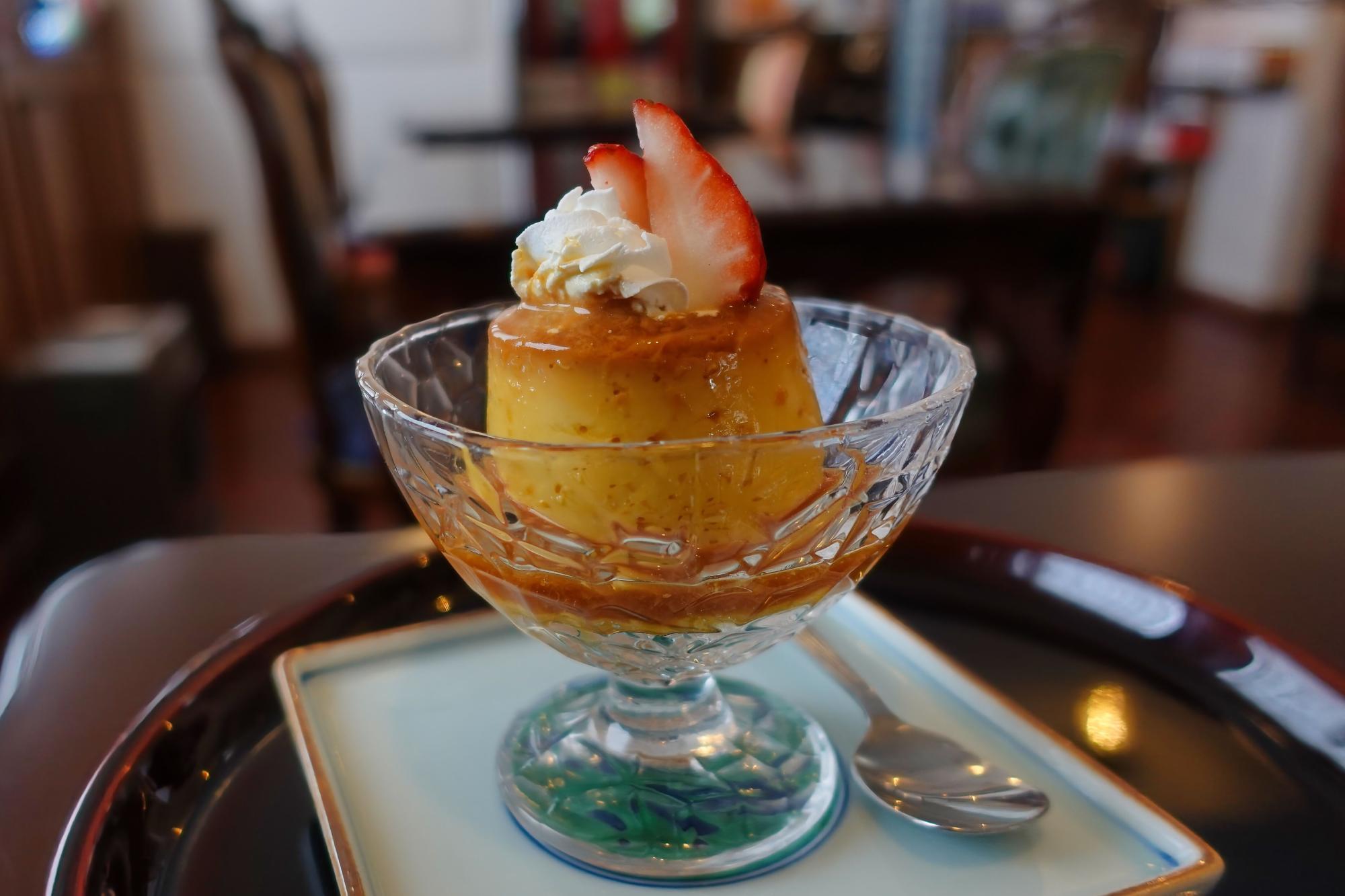 あいづ浪漫亭 しおぐら プリン