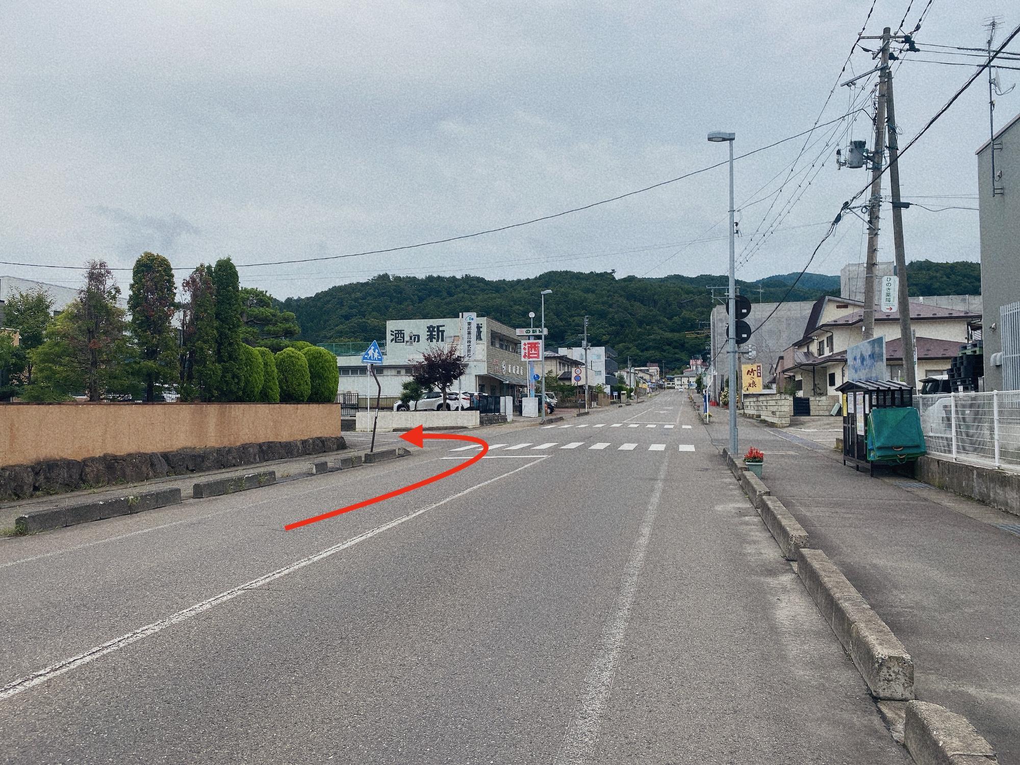 麺処 悦(えつ)  行き方(ルート)