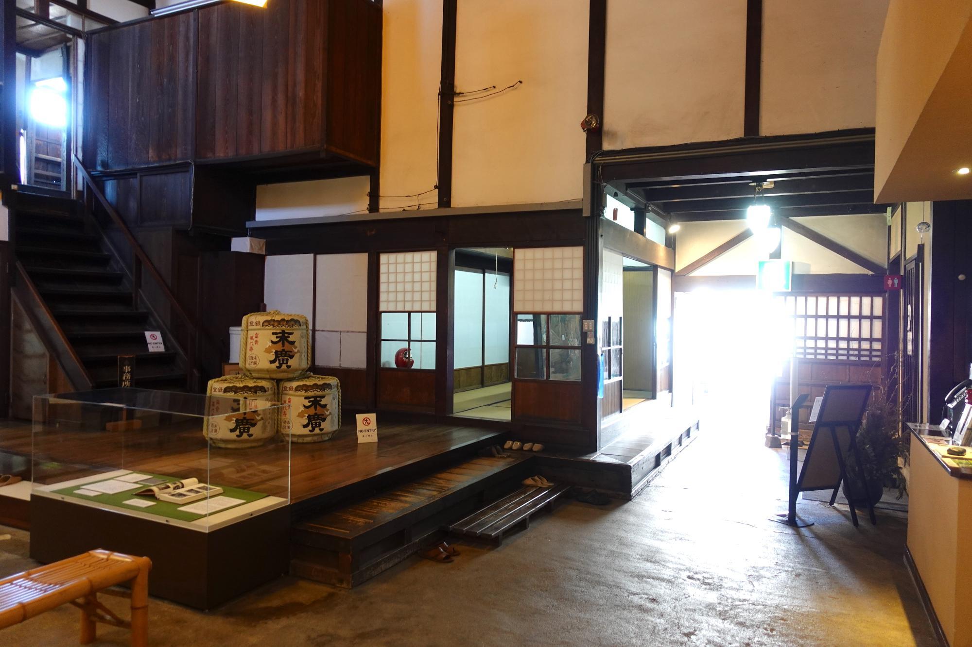 末廣酒造 嘉永蔵 ロビー