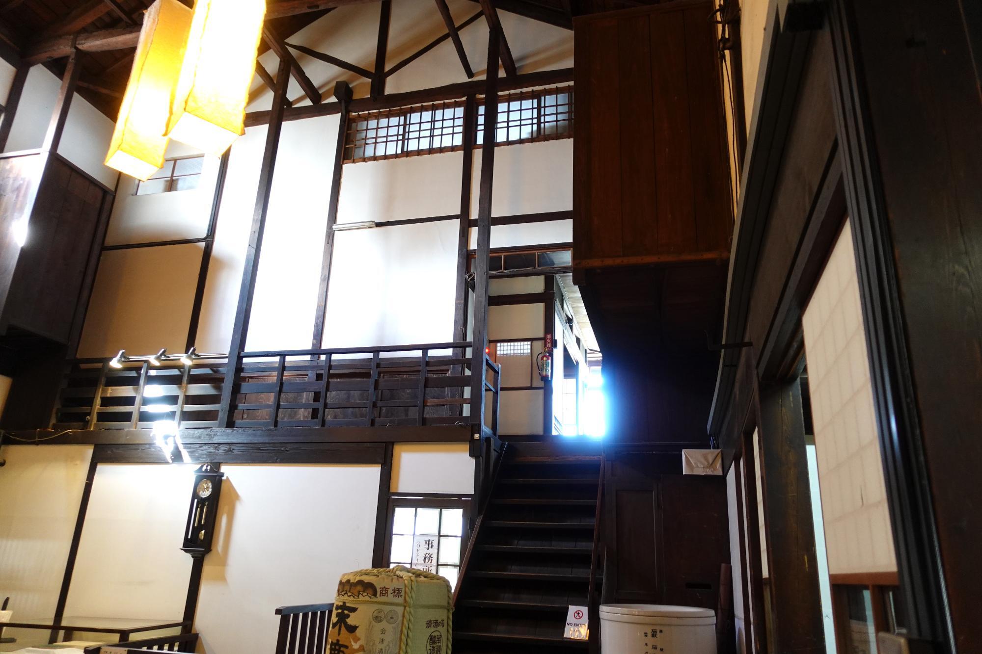 末廣酒造 嘉永蔵 ロビー