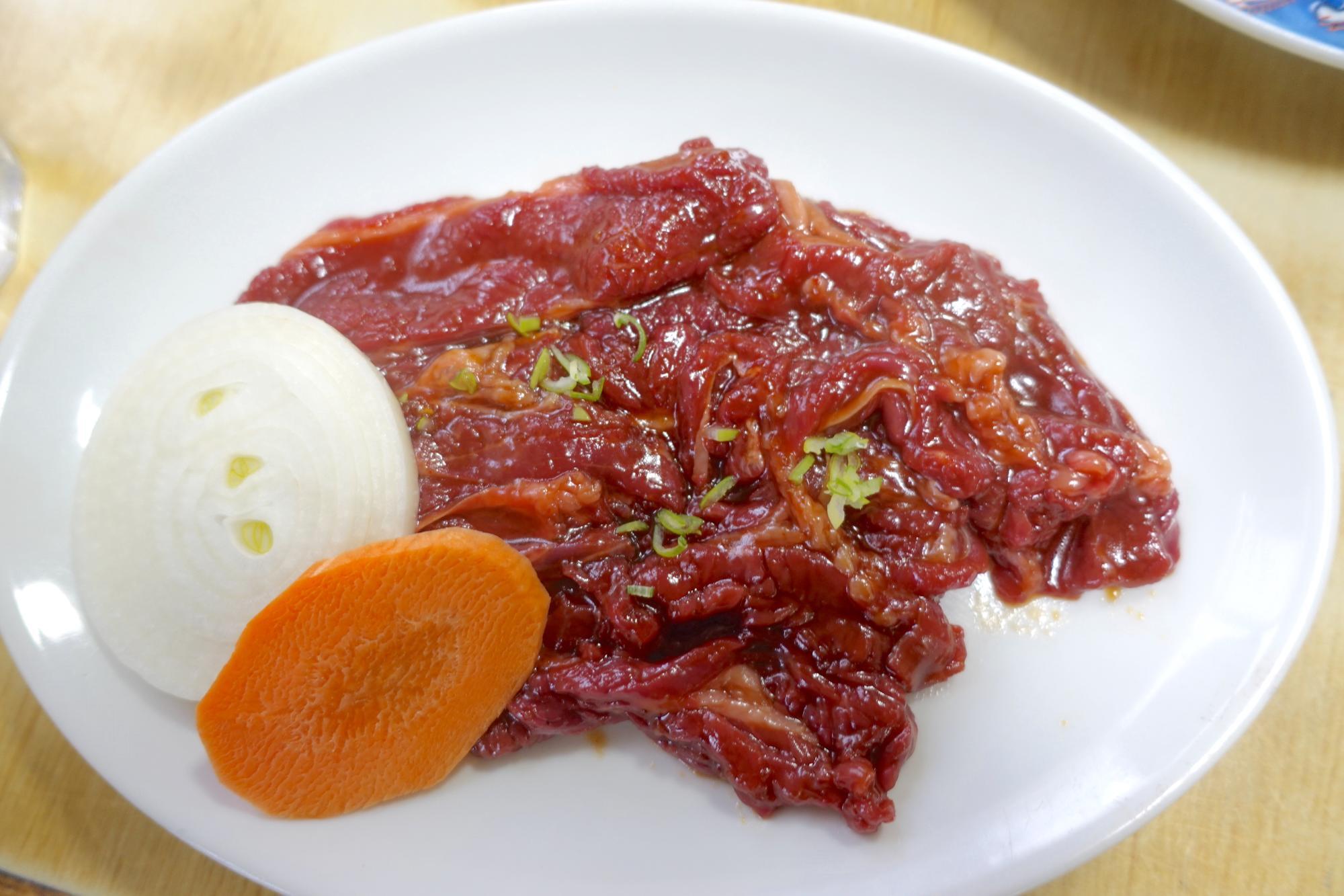 肉の 丸長 本店 桜カルビ