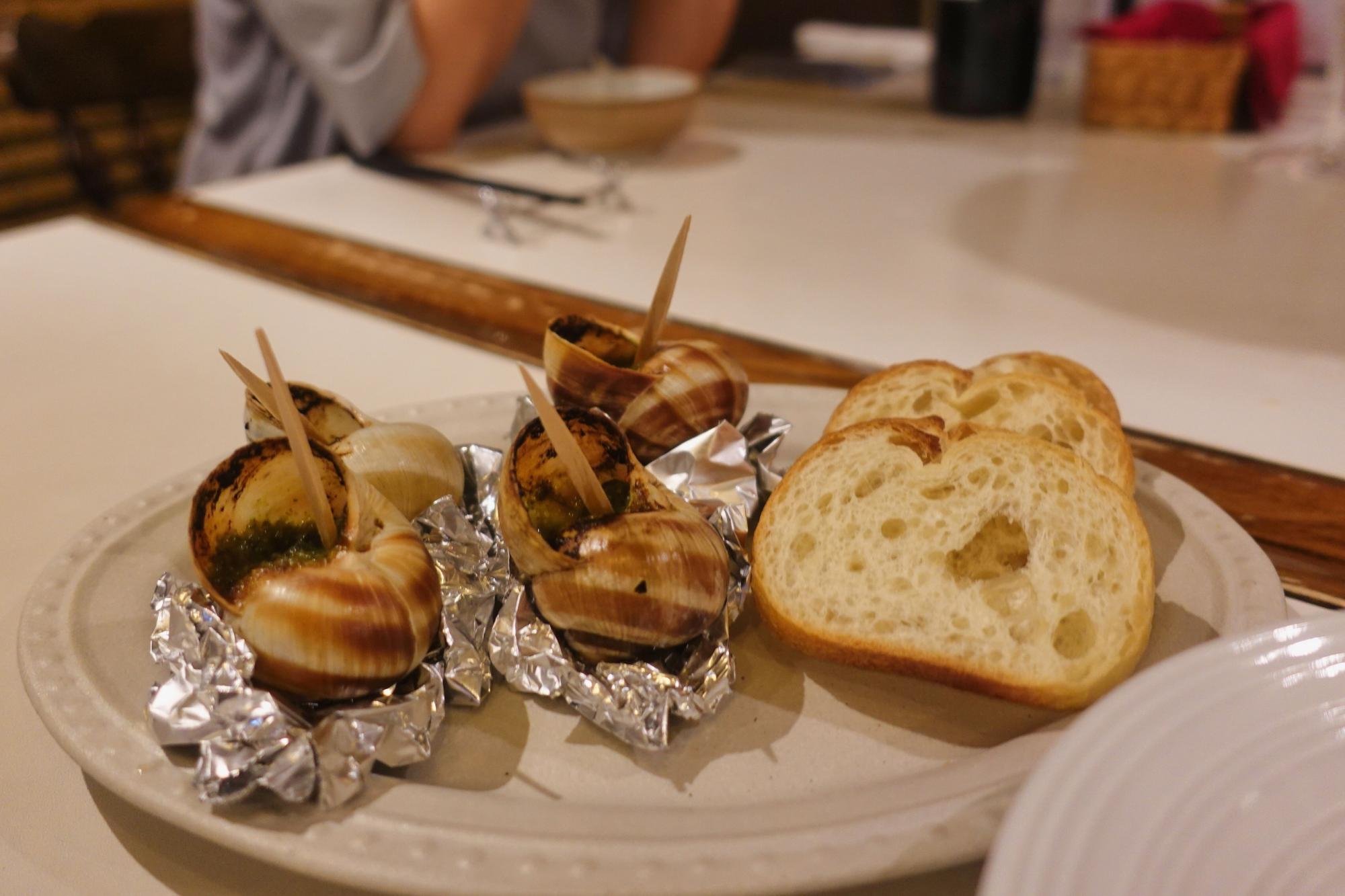 洋食屋セピア エスカルゴ
