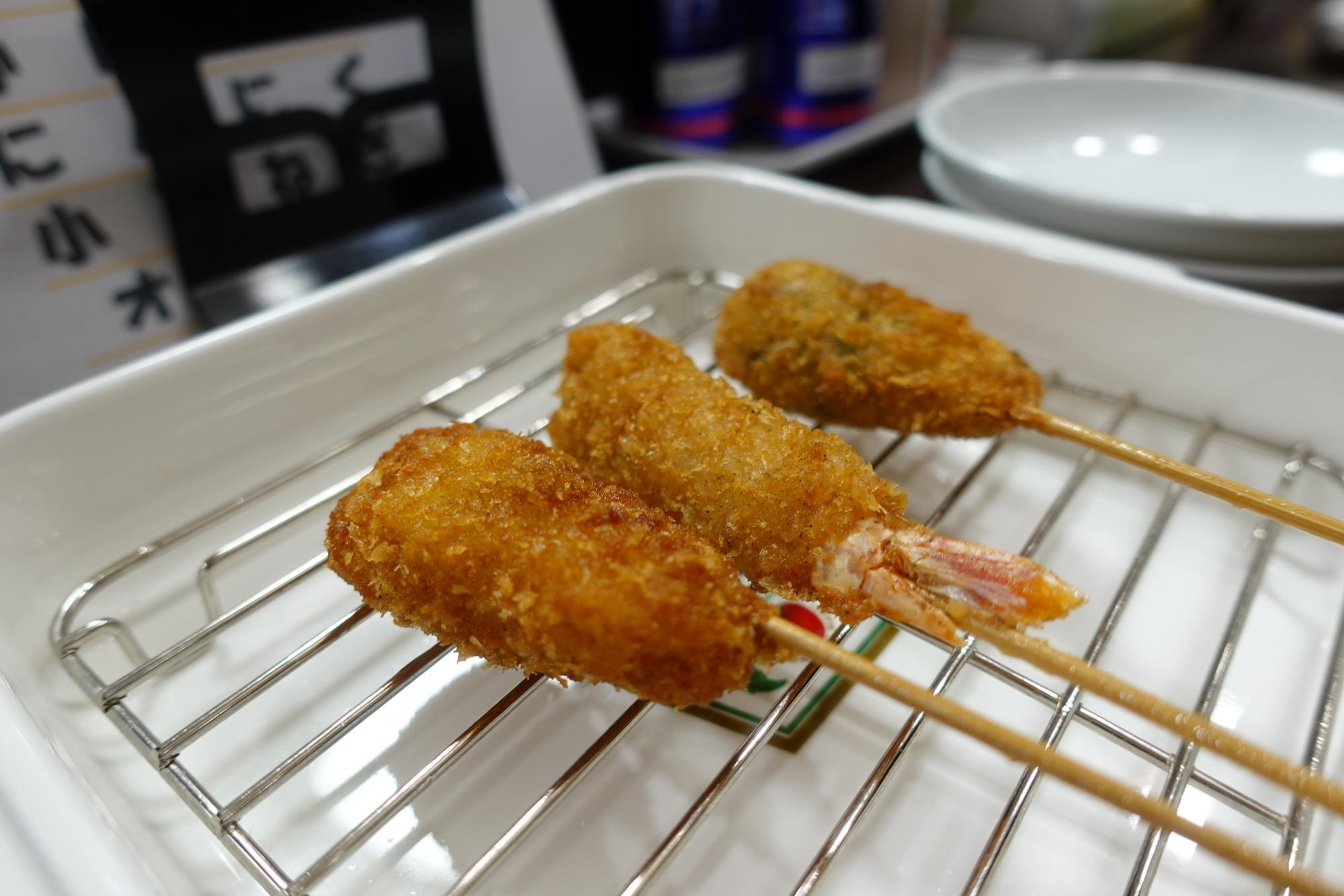 ラーメン ふくまる(福○)  串揚げ