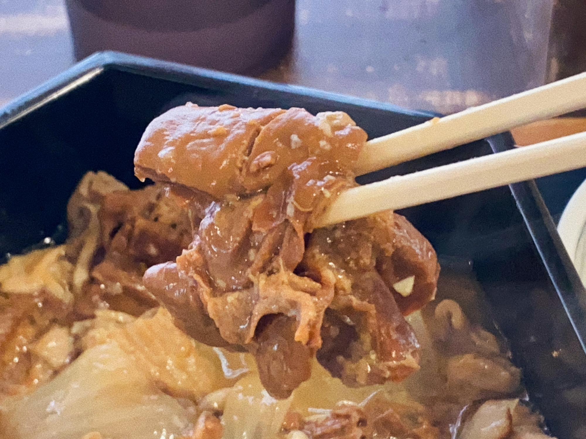 もつ煮の寿 もつ煮アップ