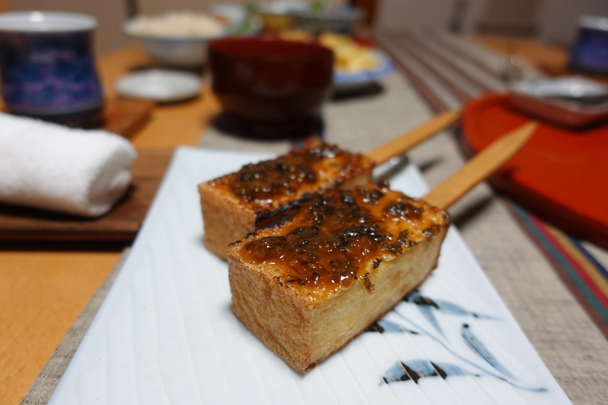 あいづ伝統郷土料理 祥 厚揚げ田楽