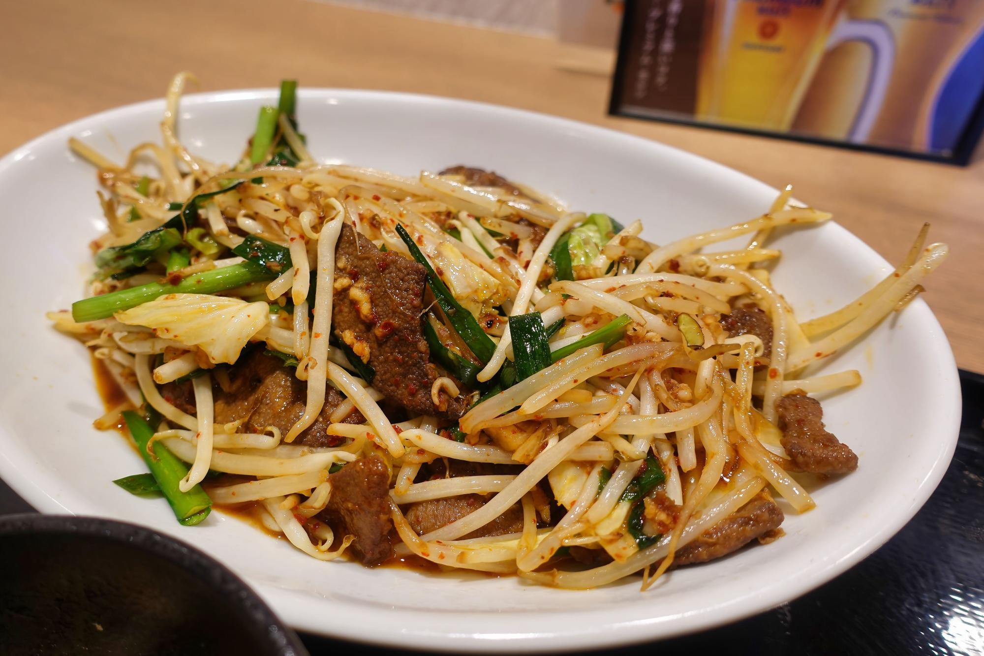 うまいもん屋 わいわい丸 レバニラ炒め