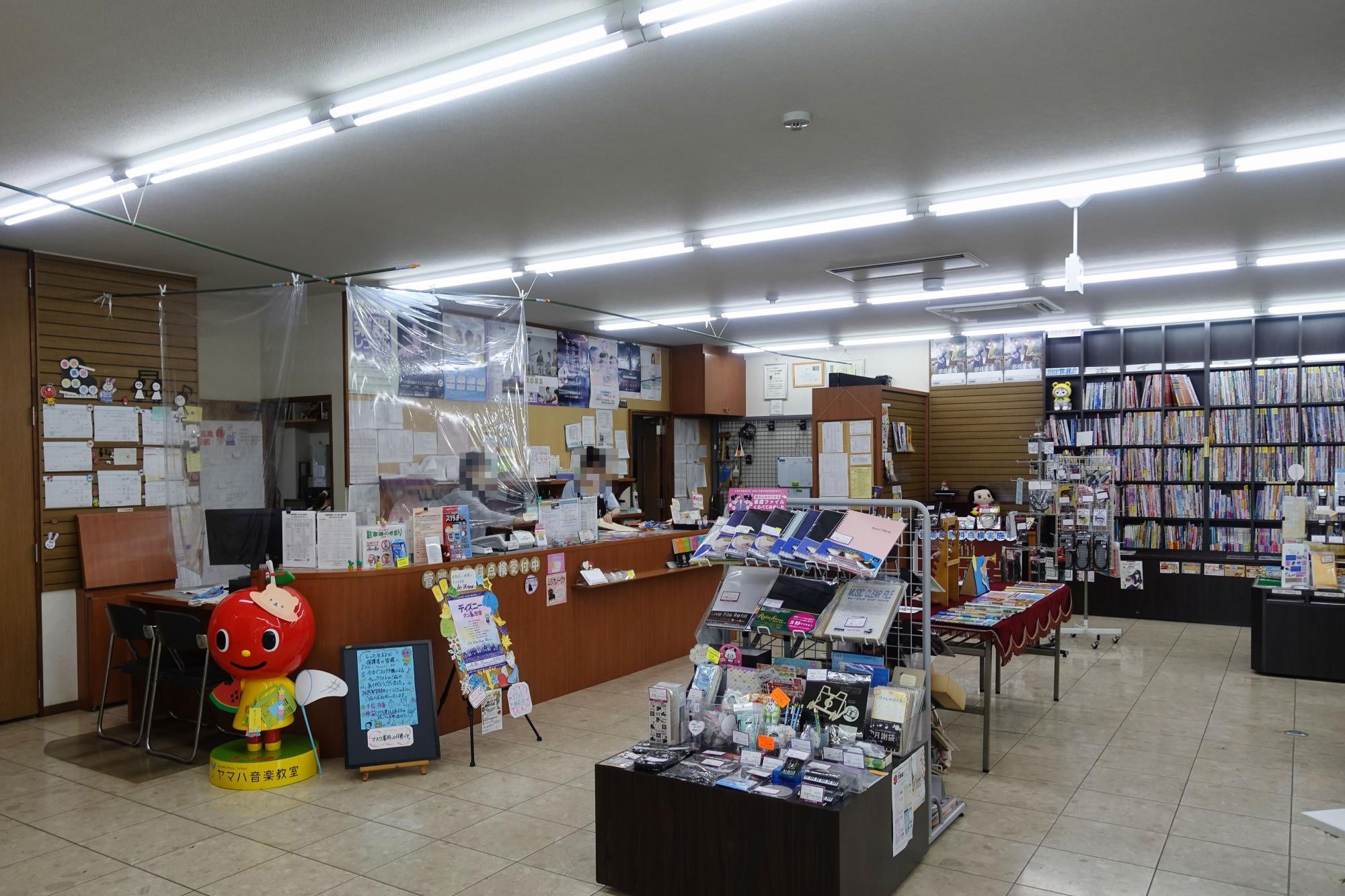 MUSIC PLAZA 白水堂 店内