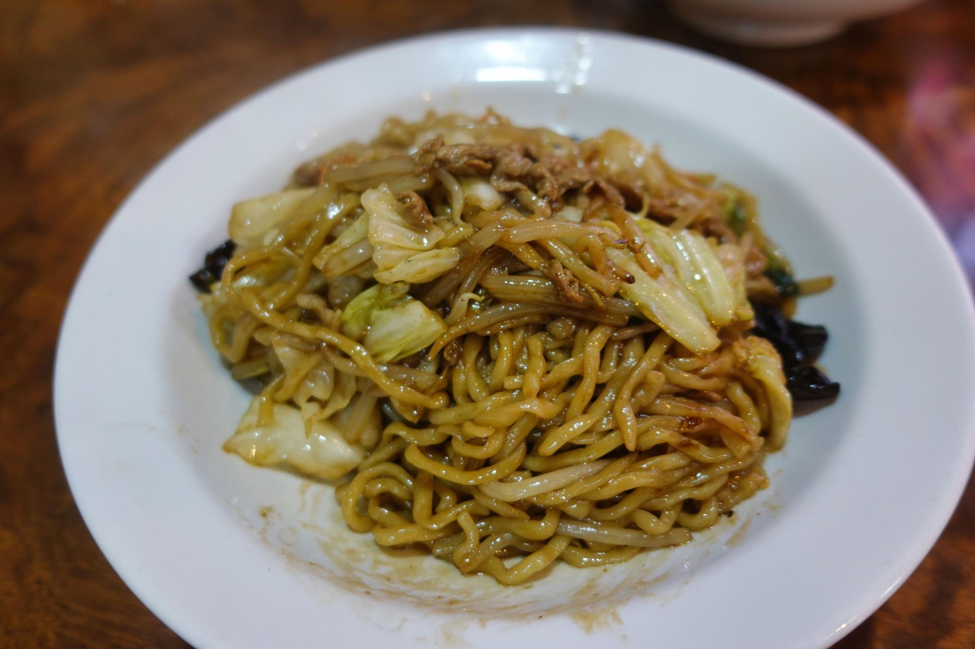 南京飯店 中央店 焼きそば