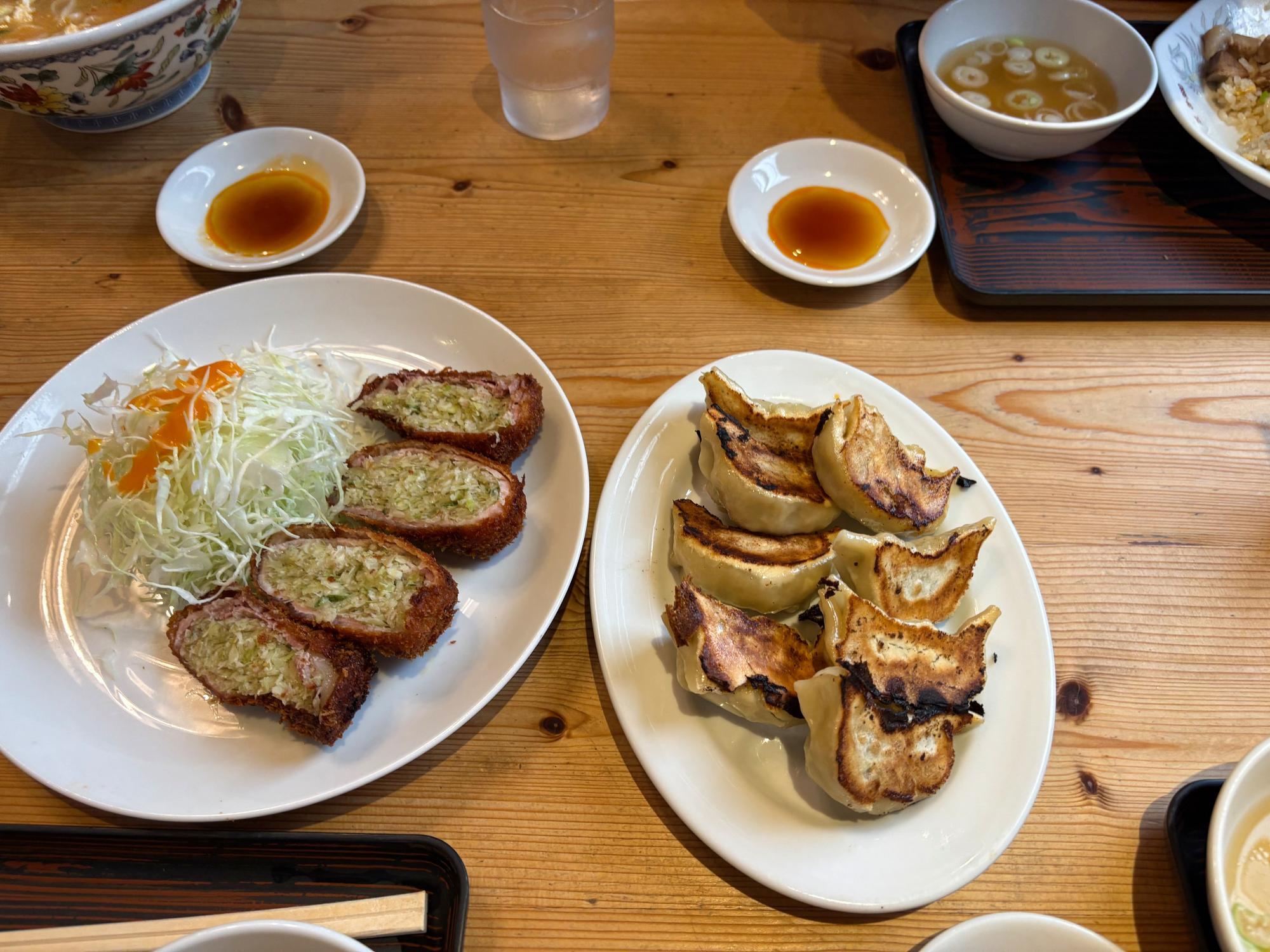 頓珍館 カツ餃子 餃子2枚分