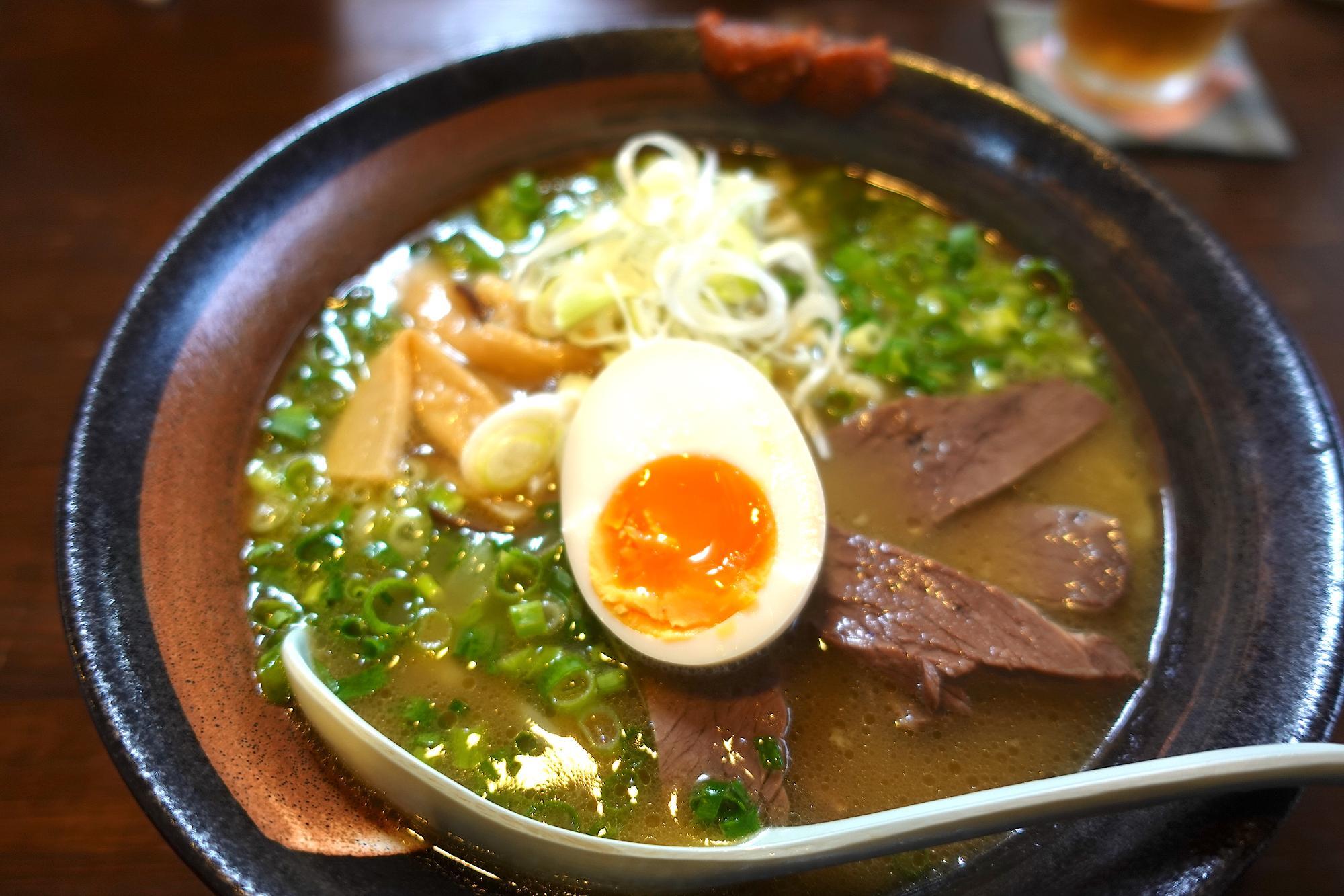 七日町通り 馬力本願 会津馬醤油馬力ラーメン