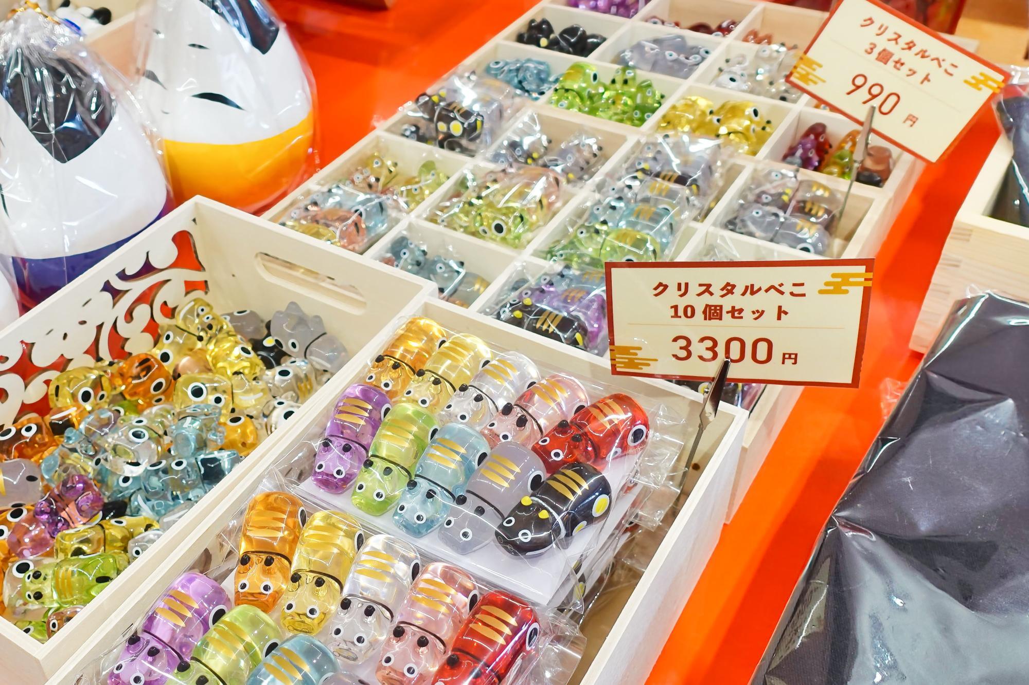 アカベコランド クリスタルべこ 会津若松市 七日町通り