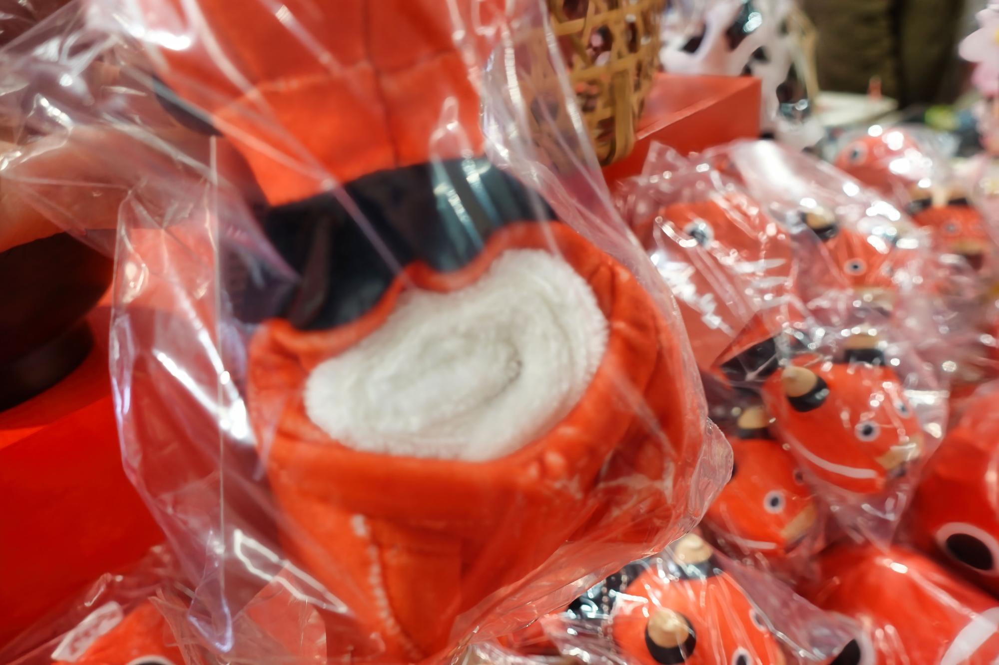 アカベコランド へんしん赤べこ ハンカチ