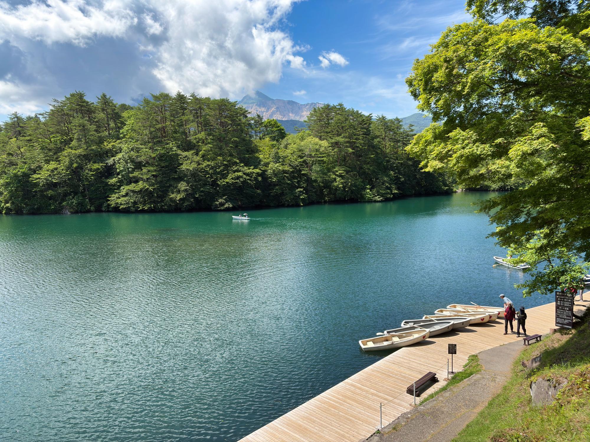 五色沼 毘沙門沼