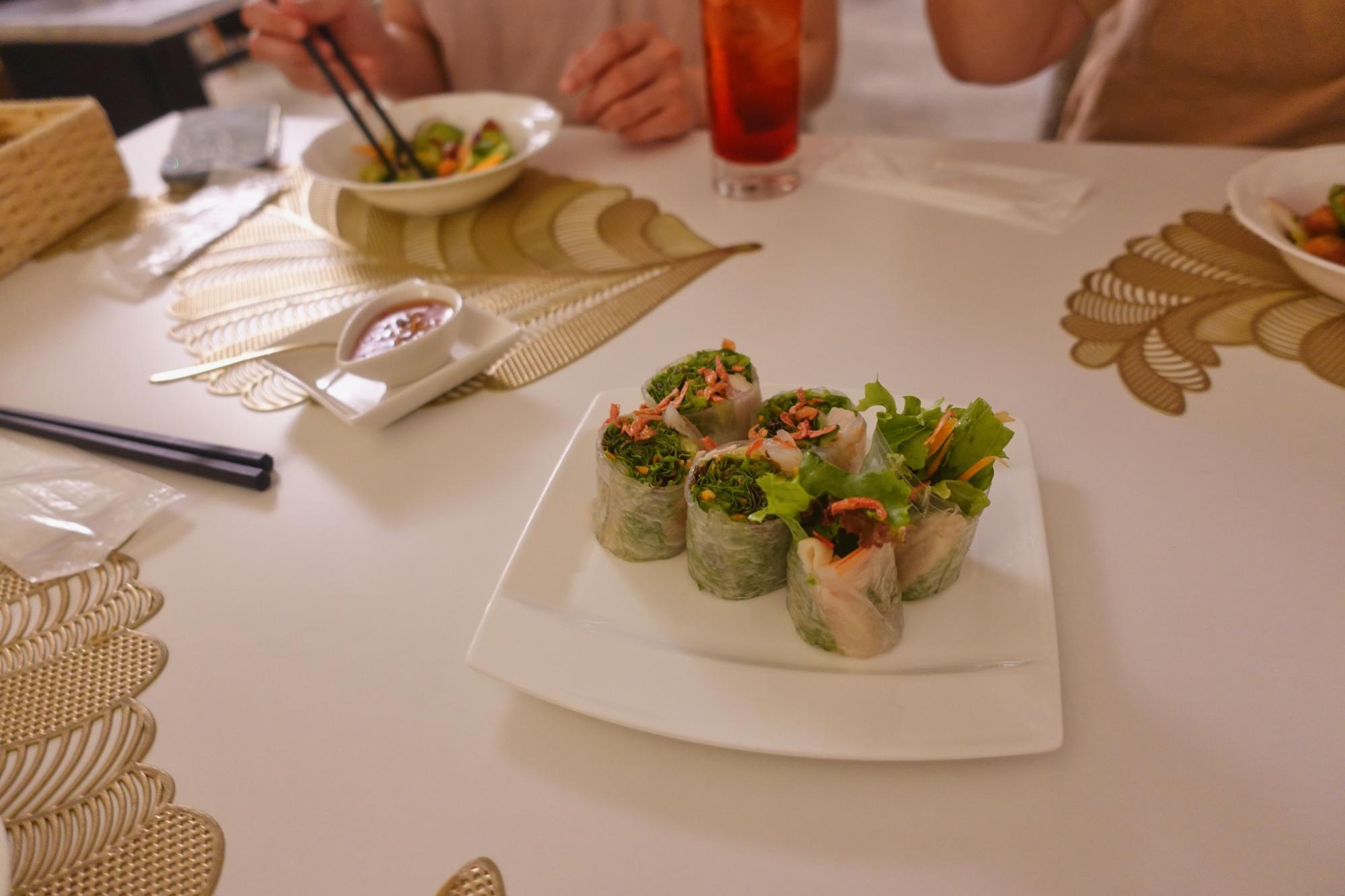 タイ料理レストラン バンコクコーナー  生春巻き