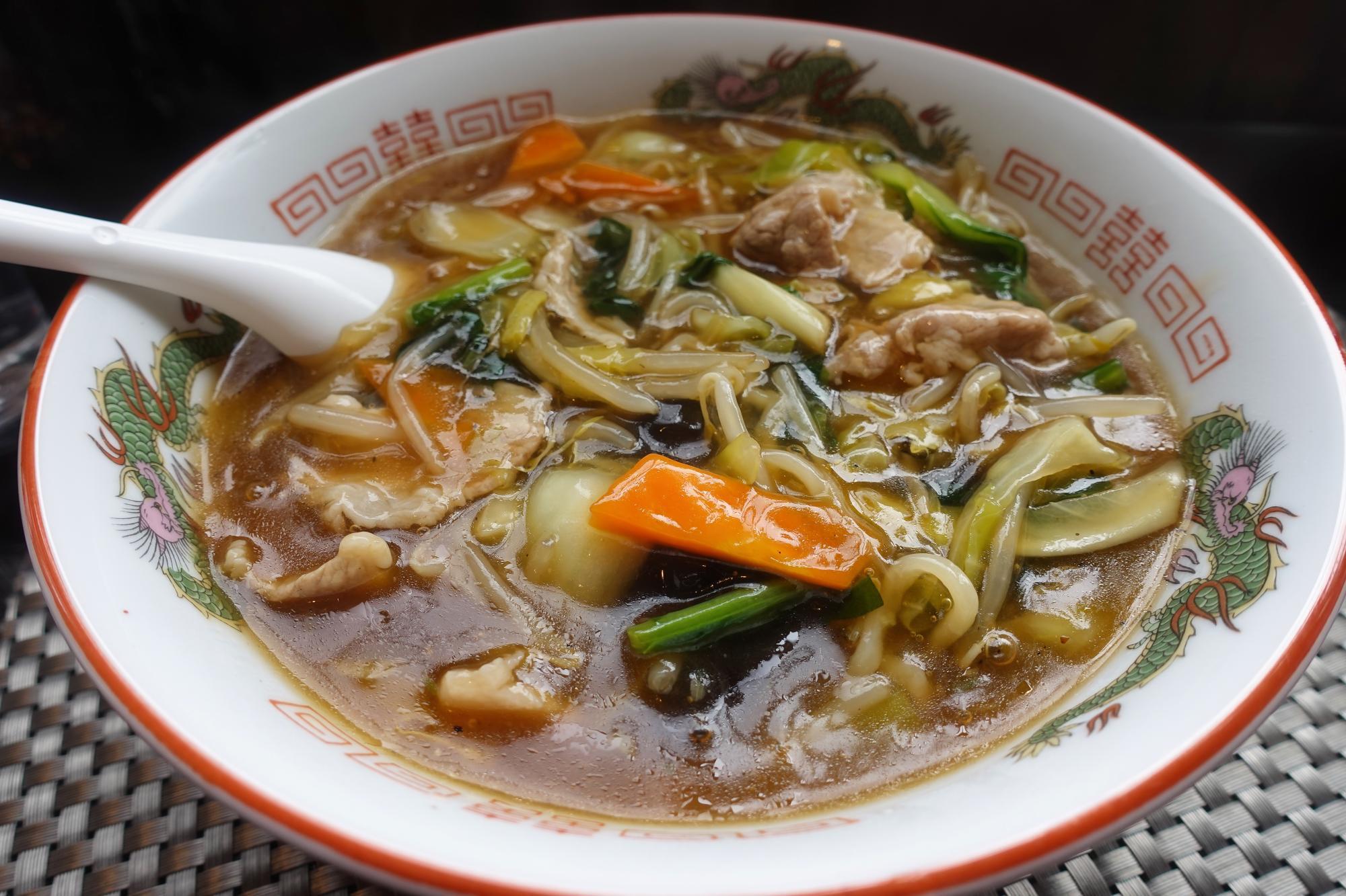 らーめんや 柳麺家 美ゆ希(みゆき) 五目そば(全トロ)