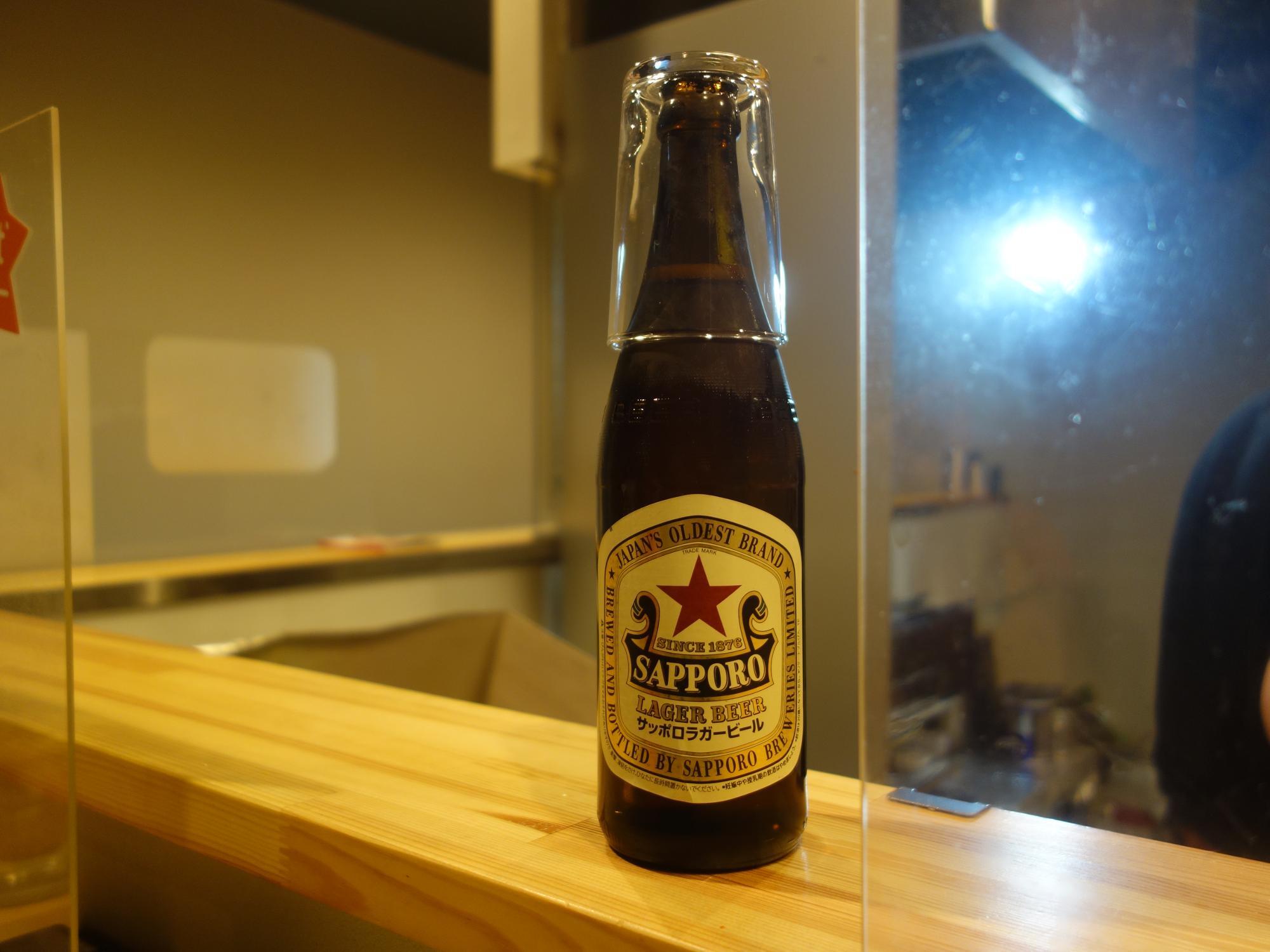 本格炭火焼鳥 萩のや 瓶ビール